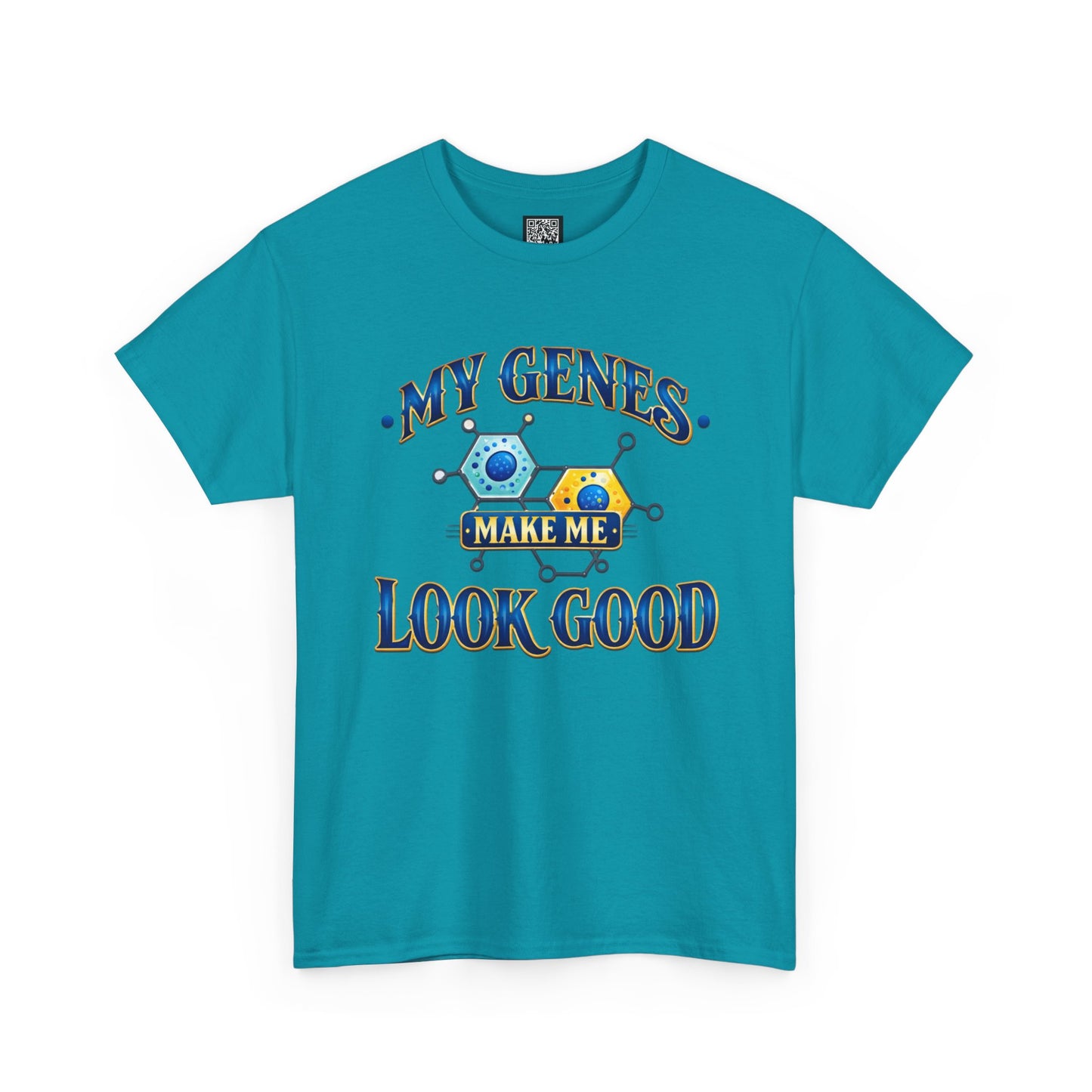 My Genes Make Me Look Good – Funny Science Graphic Unisex T-Shirt