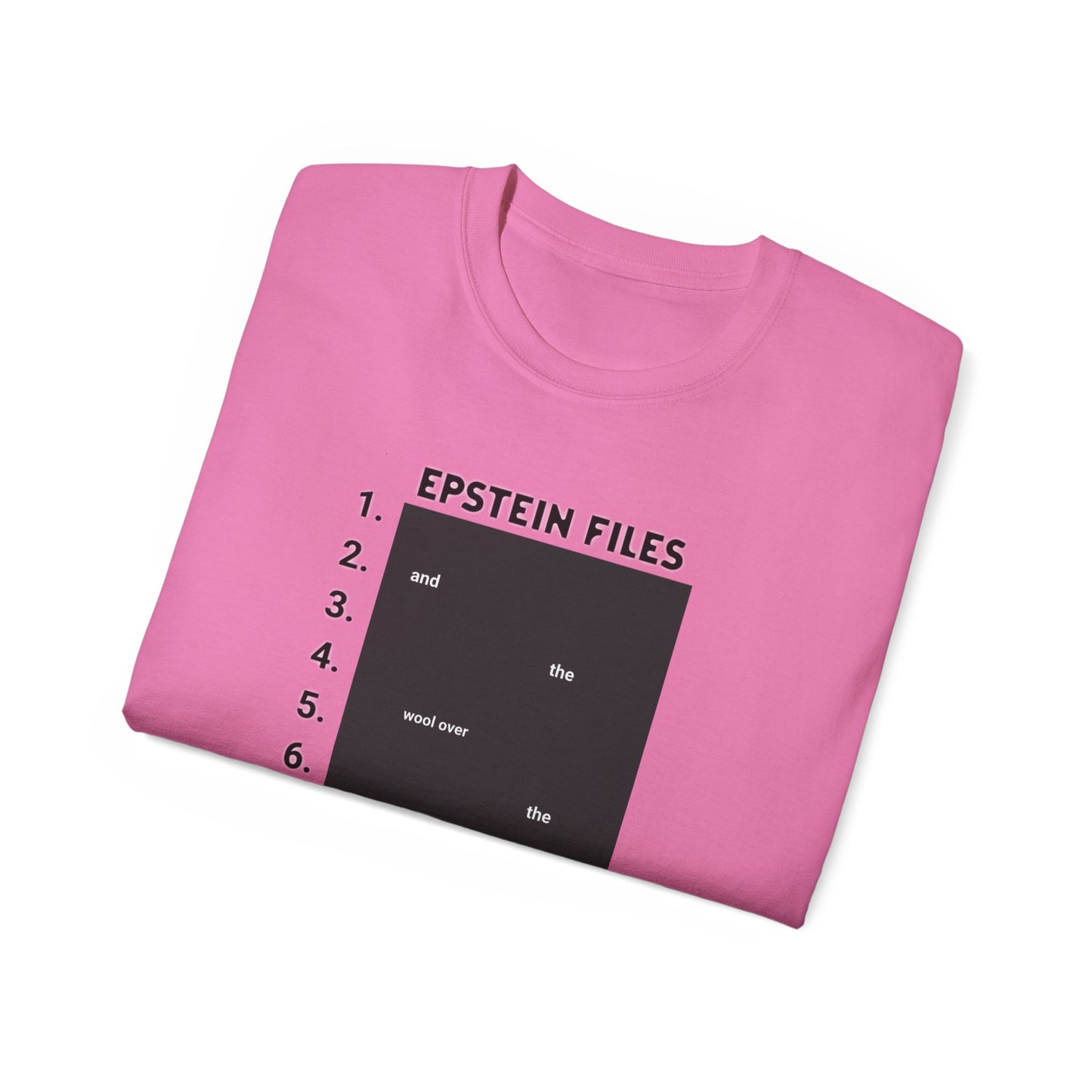 Epstein Files Graphic Tee — 'Donnie Boy Is Scared' Conspiracy Satire T-Shirt