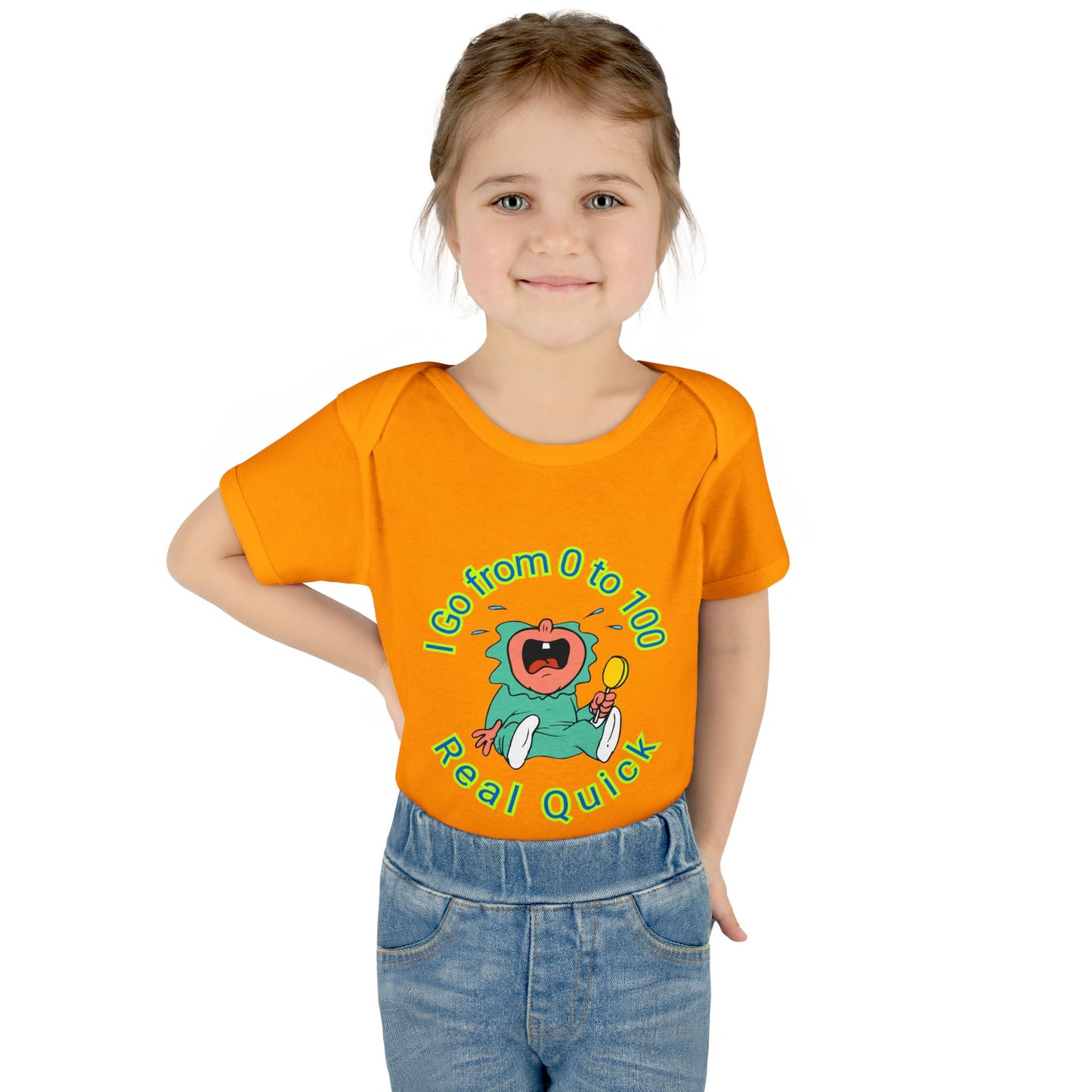 Funny Baby Onesies from 0 to 24 Months, Cute Colorful Baby Onesies for Boy or Girl, From 0 to 100 Real Quick, Newborn Baby Shower Gifts