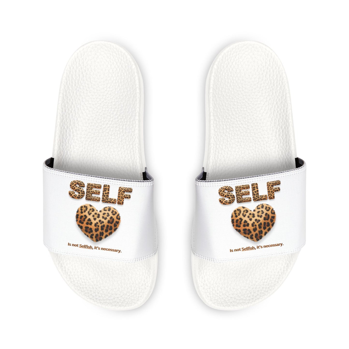 Women's Removable-Strap Sandals, "Self-Love" themed Sandals