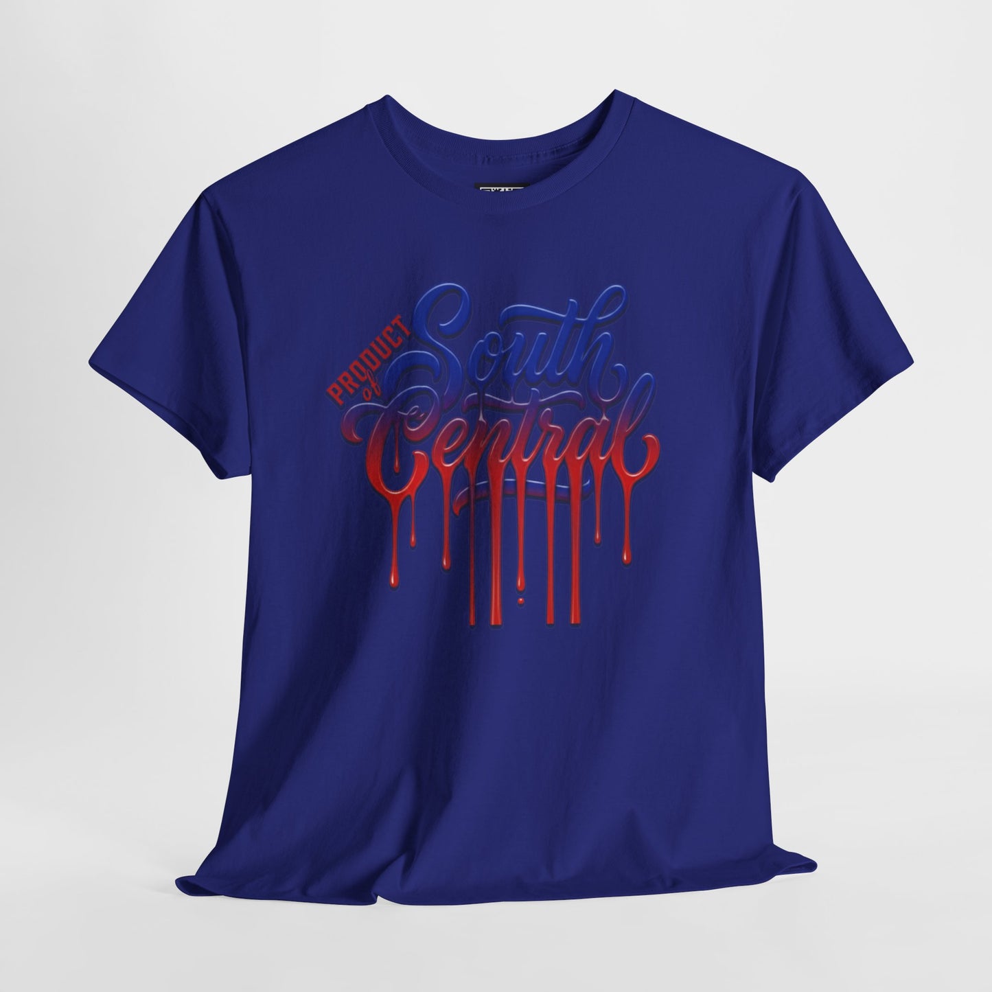 South Central Drip T-Shirt — Retro Los Angeles Script Graffiti Tee