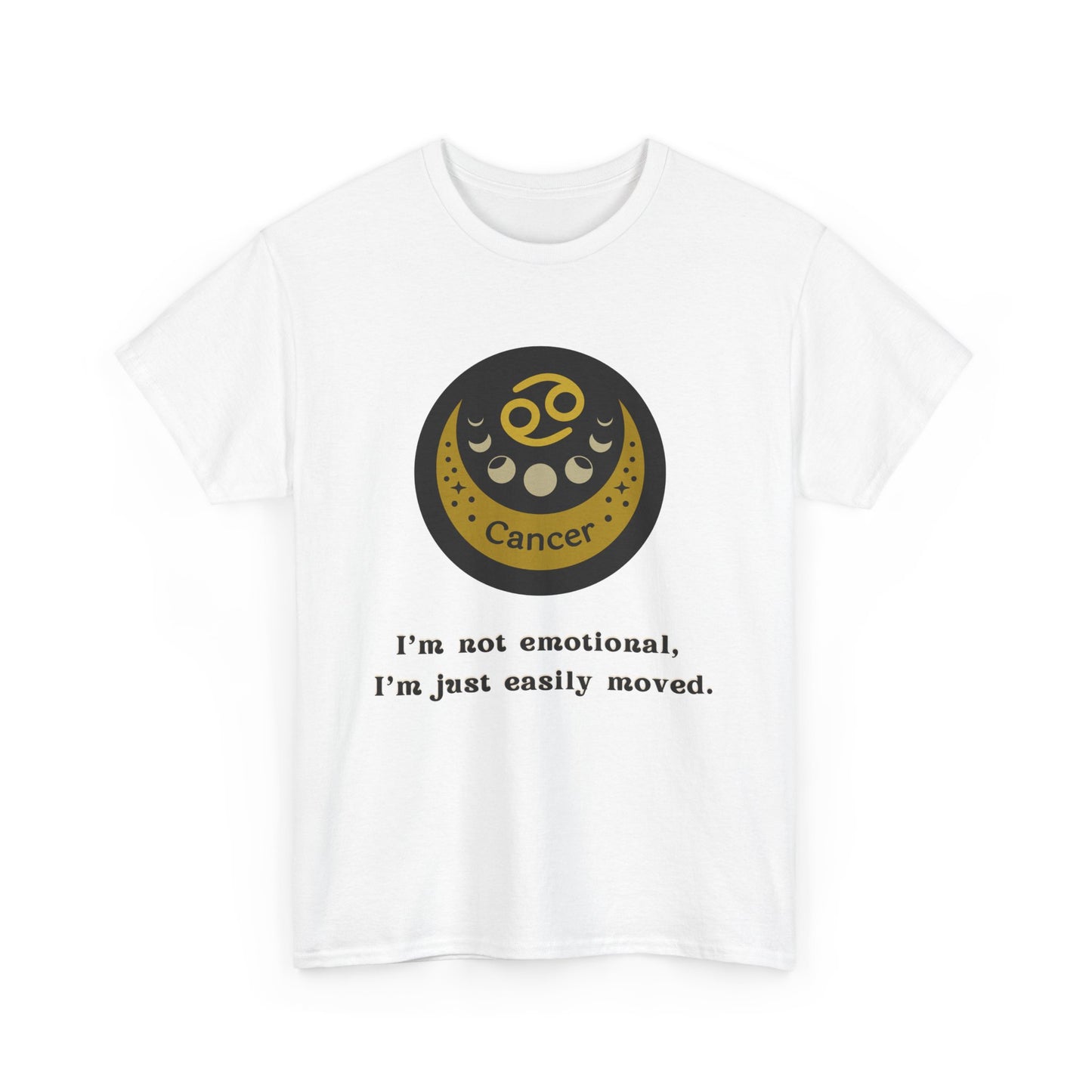 Cancer T-Shirt, Cancer Horoscope Gifts, Birth Month Gifts, Zodiac Sign T-Shirt Gifts, Astrology T-Shirt, Unisex Heavy Cotton Tee, Gift for a Cancer Horoscope