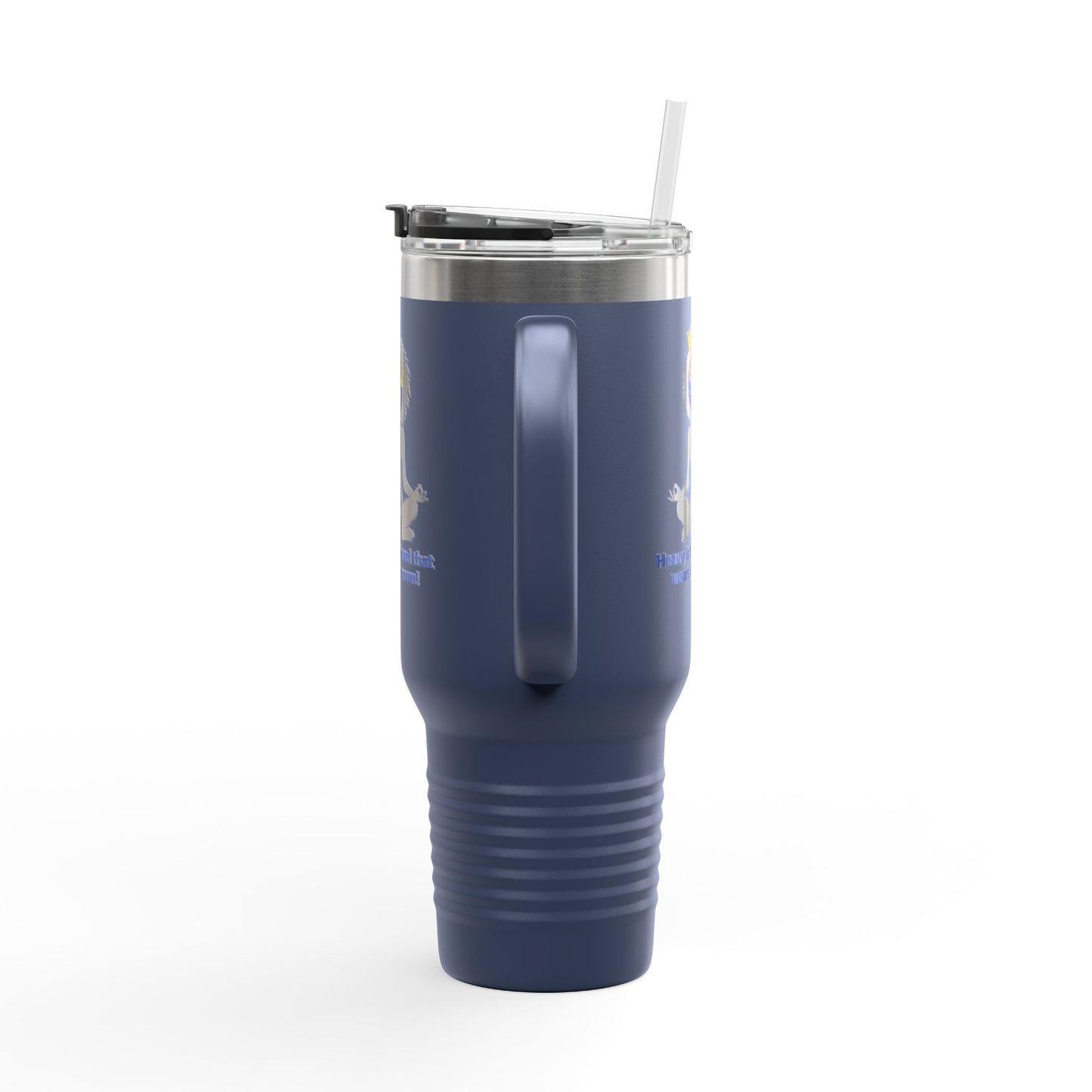 "Heavy is the Head" Polar Camel 40oz Tumbler, 40oz Stainless Steel Tumbler