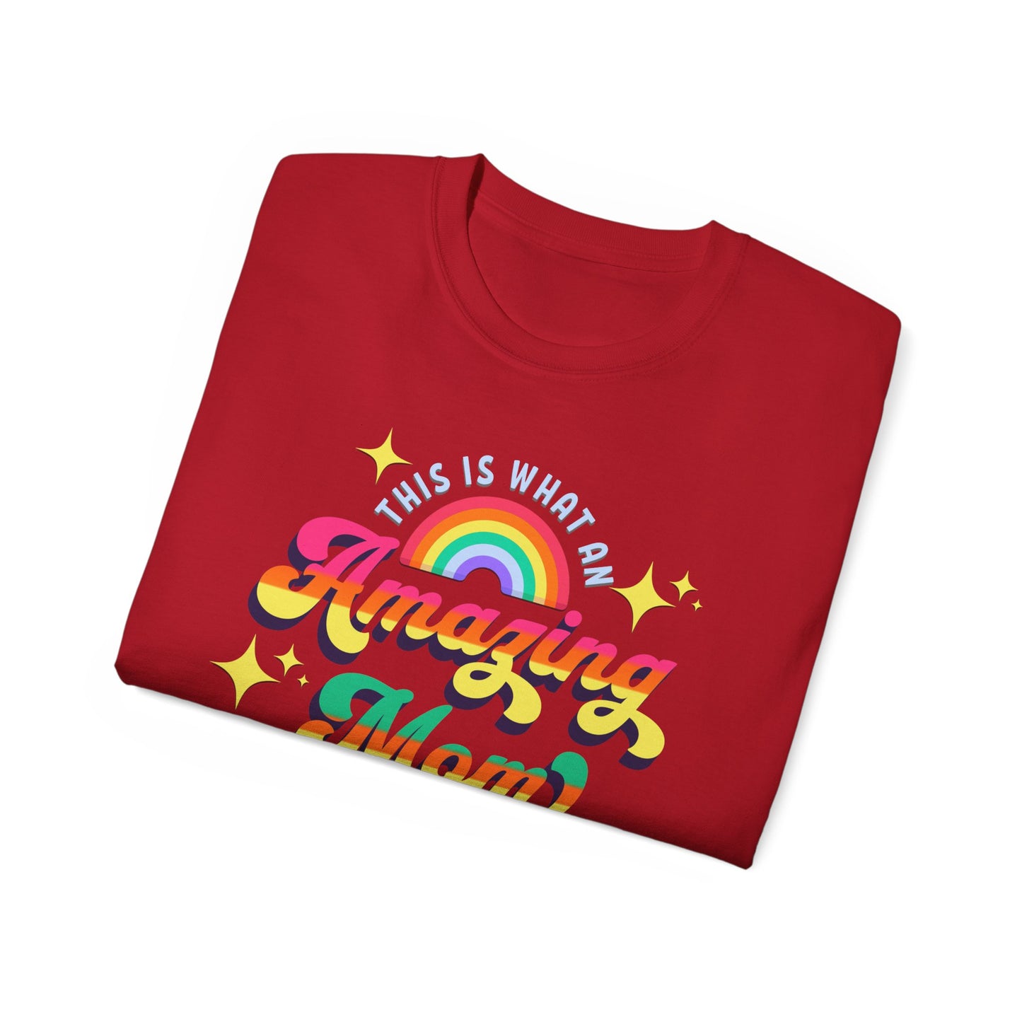 Amazing Mom Ultra Cotton Tee - Perfect Gift for Mother's Day, Mother's Day T-Shirts for Mom's and Grandma's, Cute Mother's Day Gift