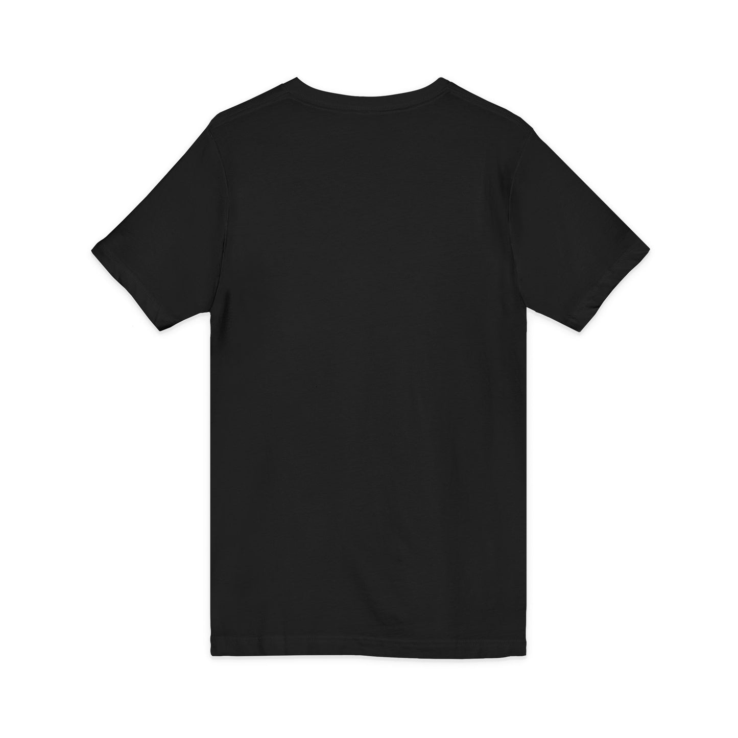 Personalized Dog on Scooter V-Neck Tee - "Off to Praise the Lord"