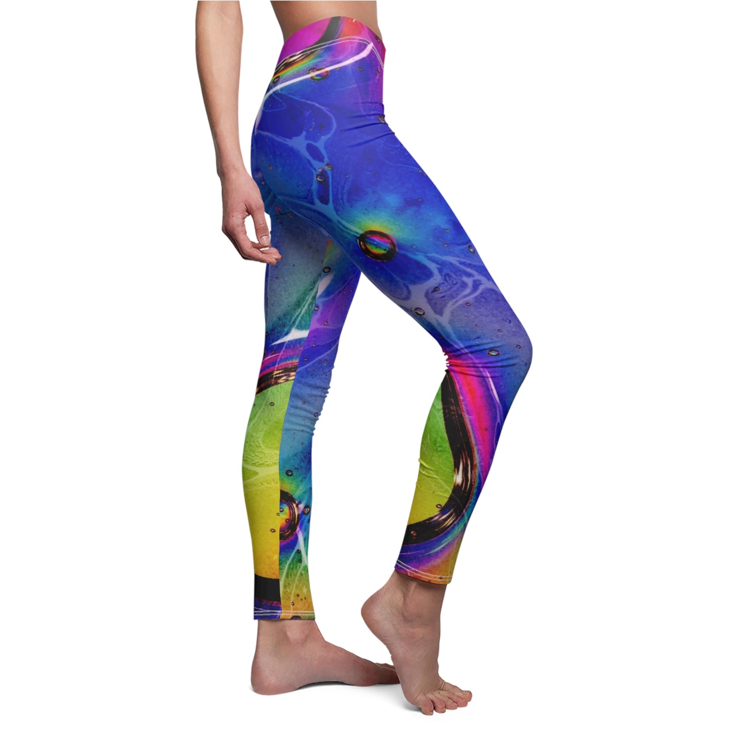 Vibrant Unique Women's Leggings - Colorful, Trendy Activewear for Fitness & Fashion Lovers