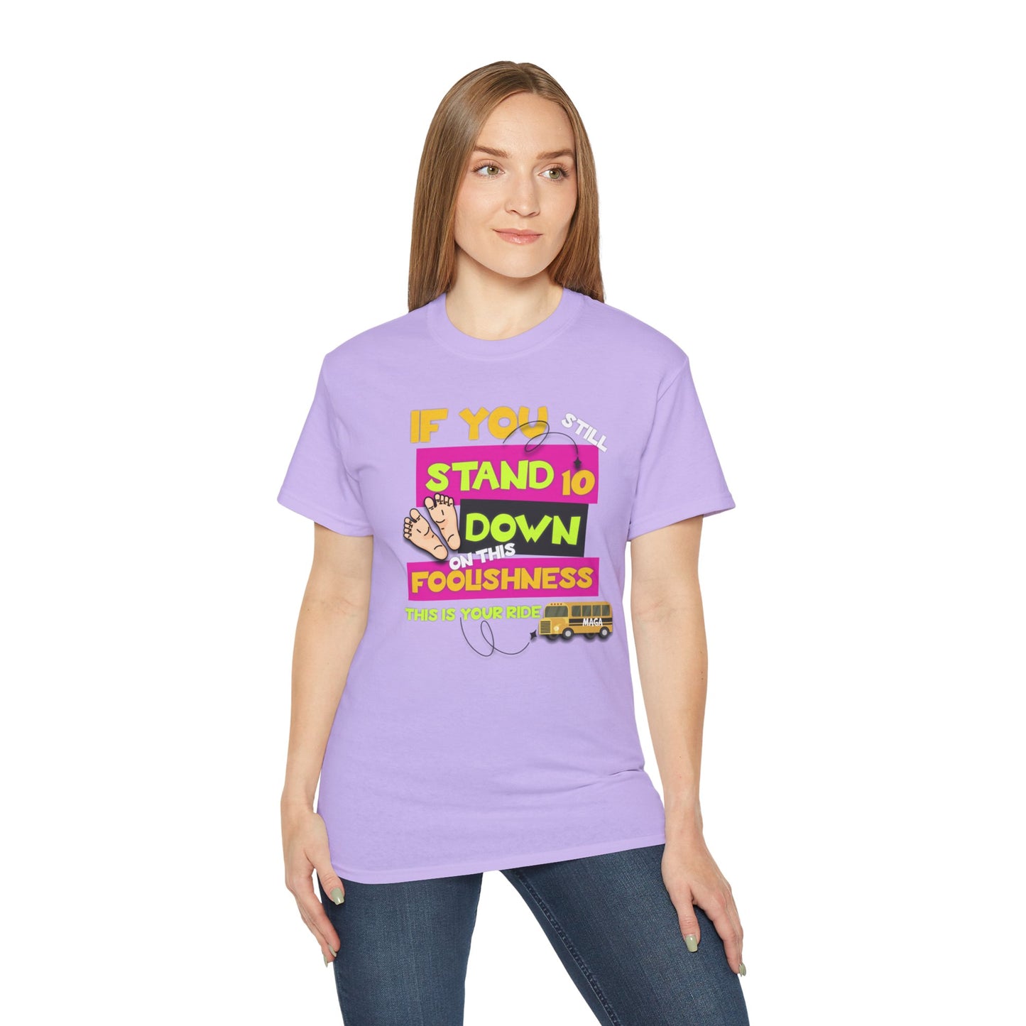 10 Toes Down on Foolishness - No King's T-Shirt