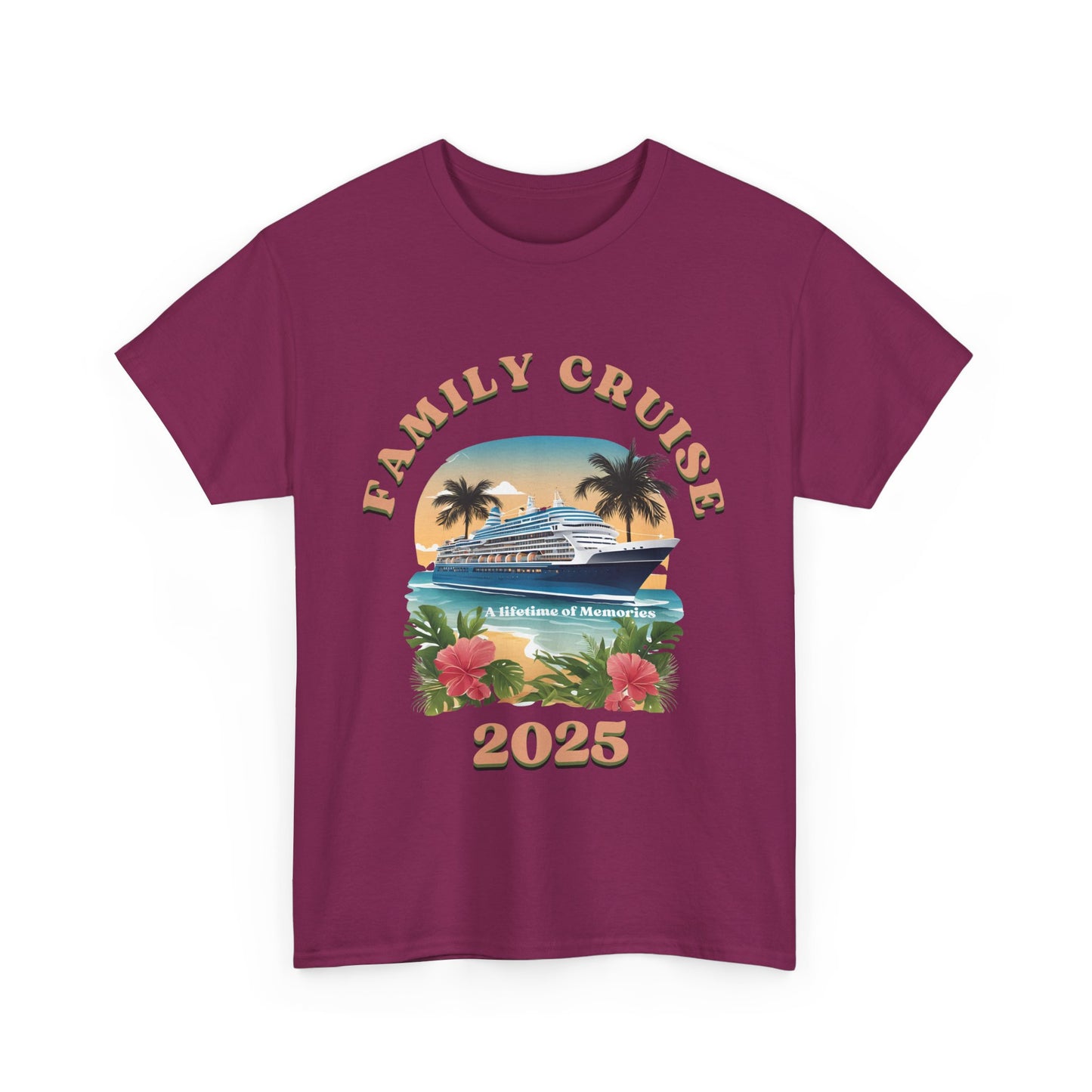 Personalized Cruise Shirt 2025, Cruise Ship T-Shirt, 2025 Cruise T-Shirt, Bon-Voyage Cruise T-shirt, Matching Cruise Vacation Shirt for 2025