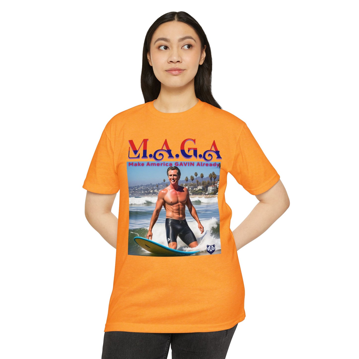 Make America Gavin Already T-shirt | Retro California Beach Vibe | Gavin Newsom T-shirt Apparel | Summer Style | California Pride Tees