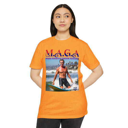 Make America Gavin Already T-shirt | Retro California Beach Vibe | Gavin Newsom T-shirt Apparel | Summer Style | California Pride Tees