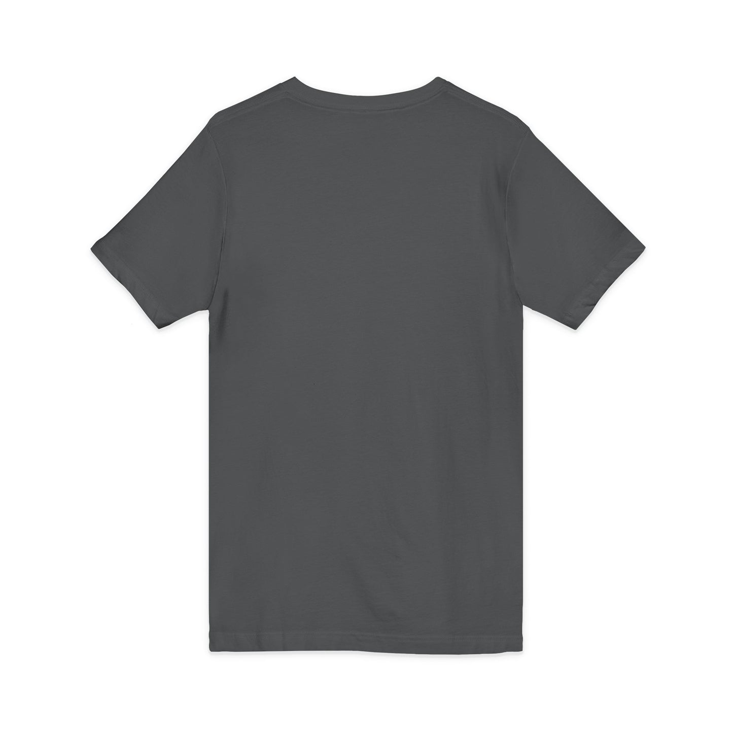 Personalized Dog on Scooter V-Neck Tee - "Off to Praise the Lord"