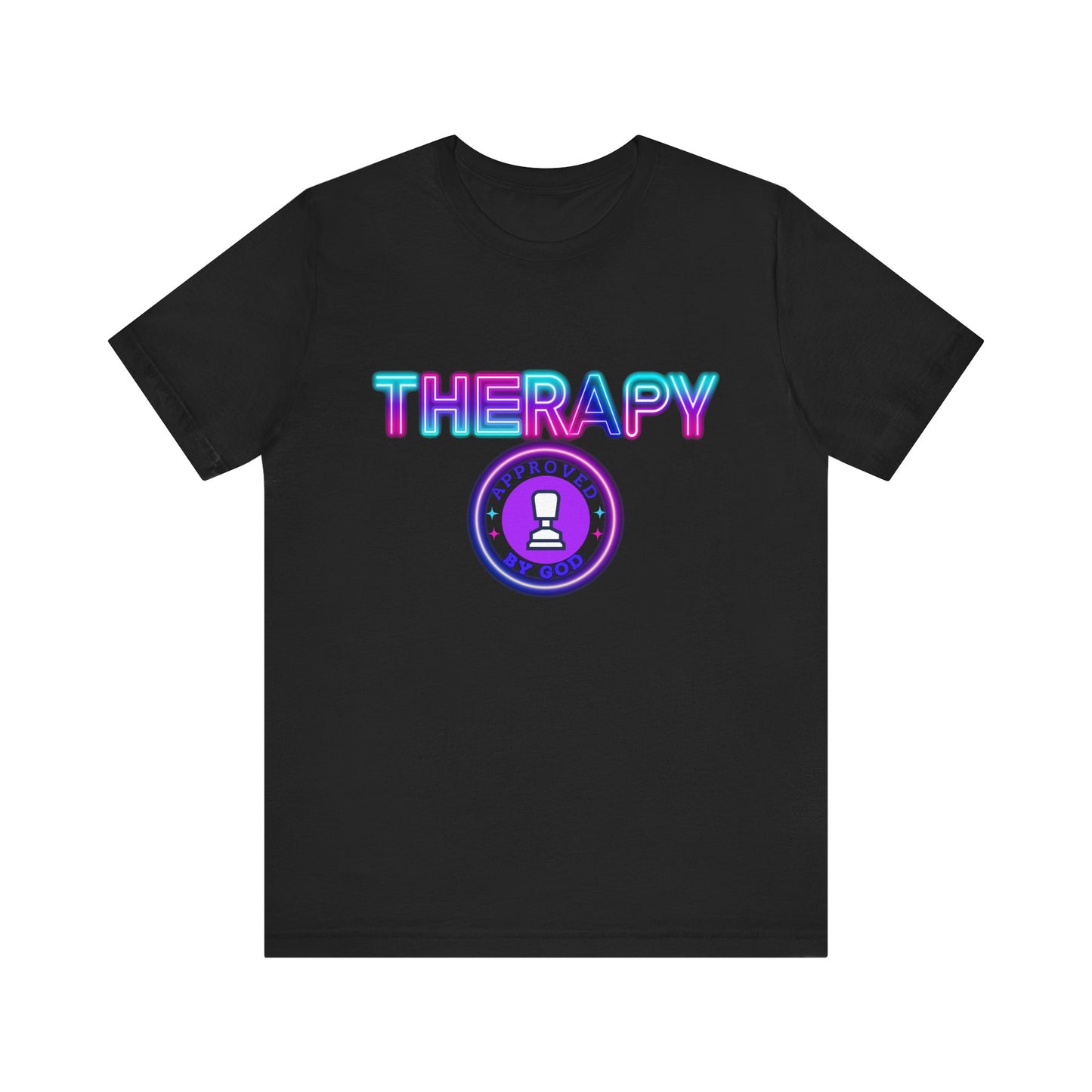 Mental Health Shirts, Mental Health Care Gifts, Inspirational Shirts, Therapy T-shirts, Therapy Works, Motivational T-Shirts, Religious Tees