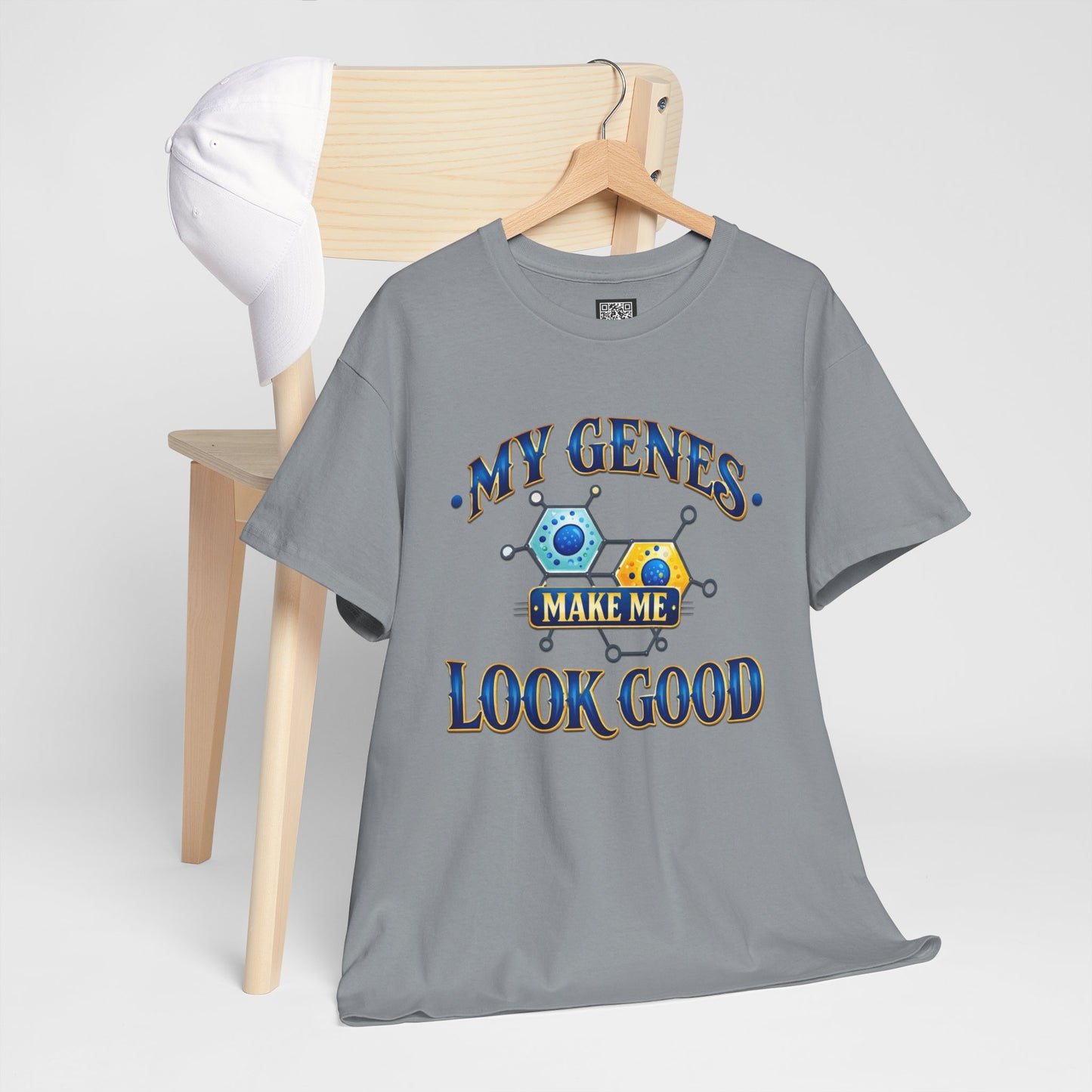 My Genes Make Me Look Good – Funny Science Graphic Unisex T-Shirt