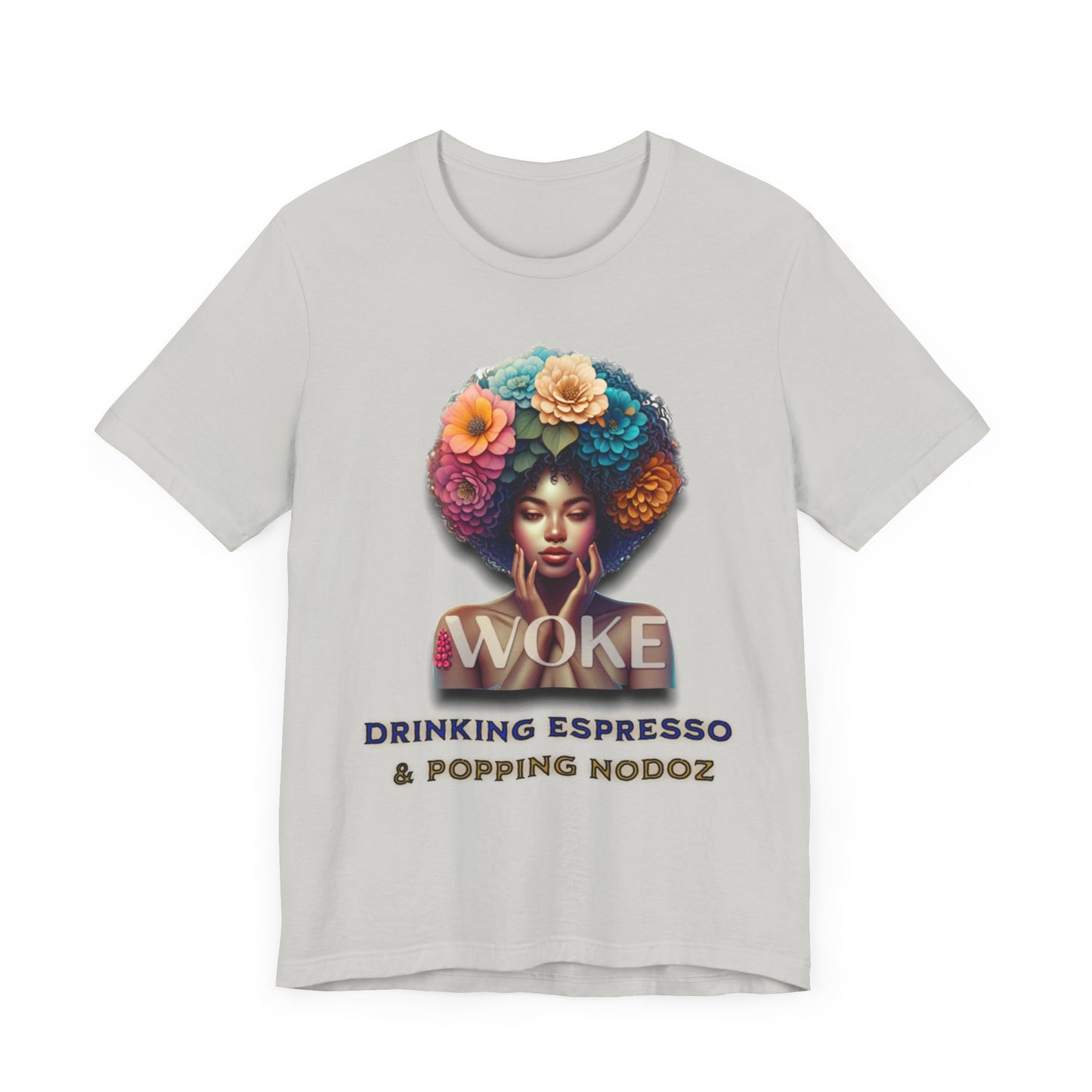 Woke Because We Can't Sleep on our Government, 92% Black Woman's Power Shirt, Melanin Women T-Shirts, Black Girl Magic T-Shirts,