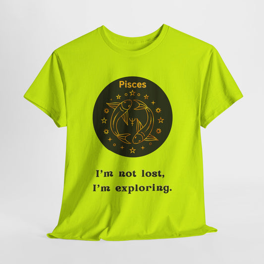 Pisces T-Shirt, Pisces Horoscope Gift, Birth Month Gift, Zodiac Sign T-Shirt Gift, Astrology Pisces T-Shirt, Unisex, Gift for a Pisces Horoscope