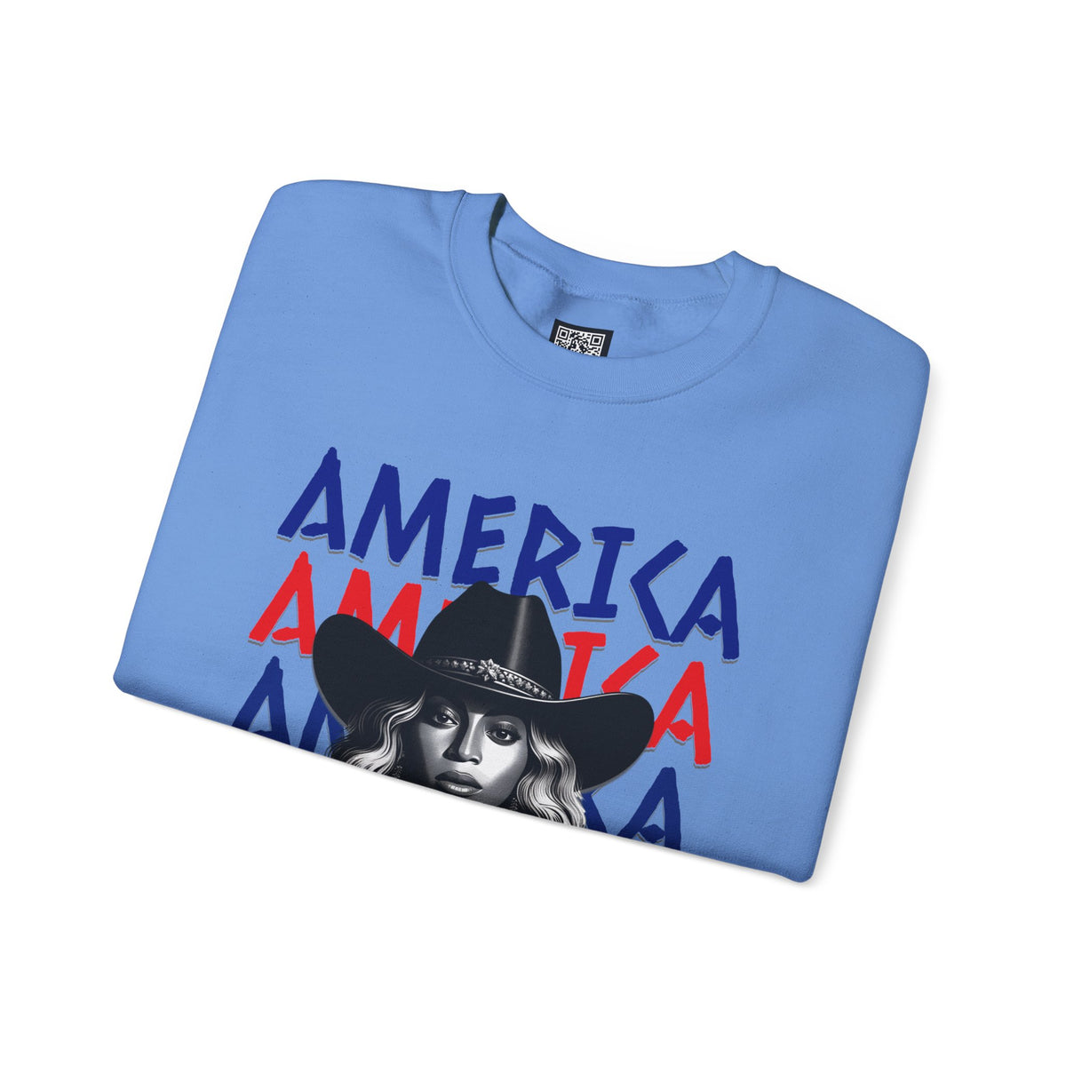 America Graphic Crewneck Sweatshirt, Beyonce America We Have a Problem, Fan Merchandise for Beyonce, Unisex Gildan Sweatshirts