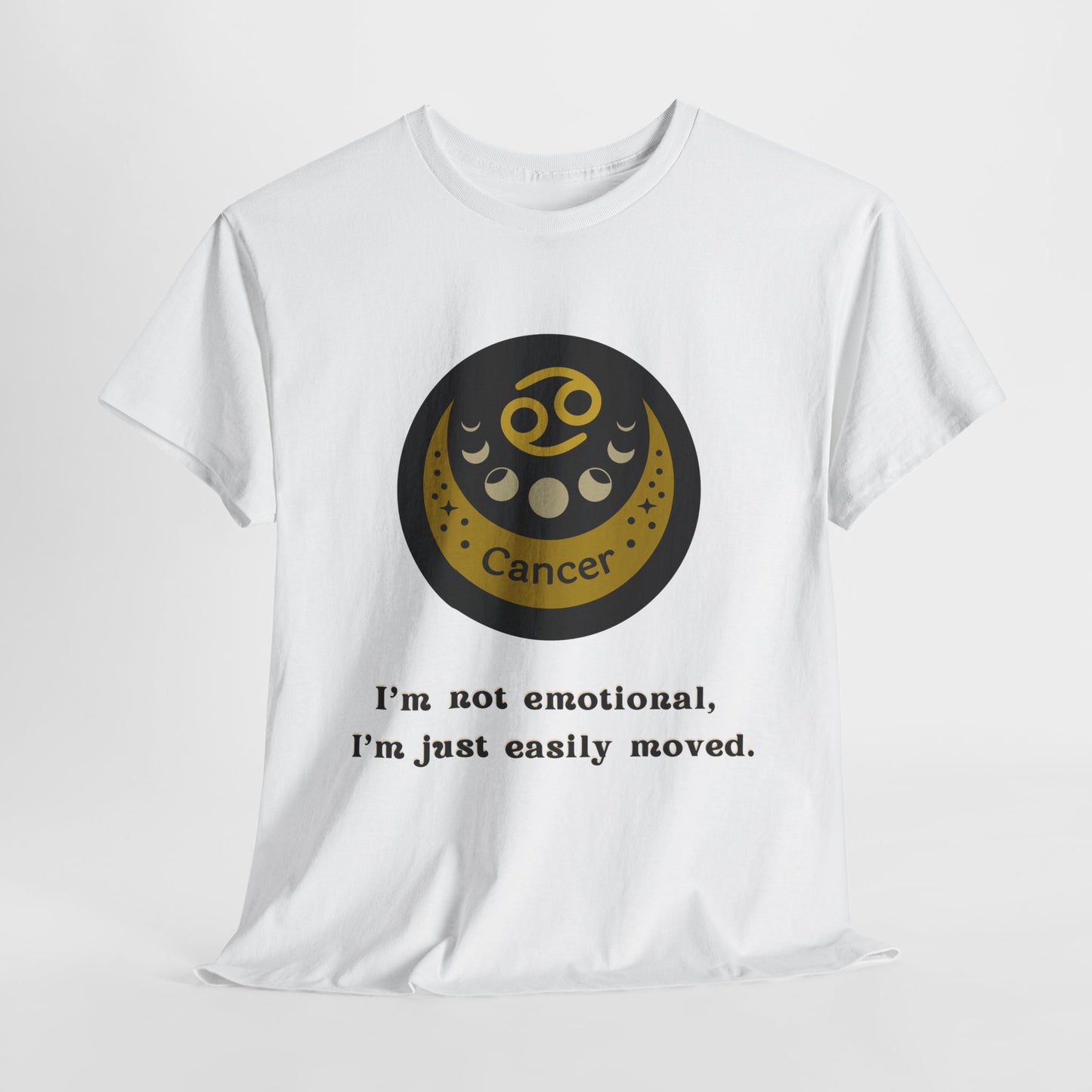 Cancer T-Shirt, Cancer Horoscope Gifts, Birth Month Gifts, Zodiac Sign T-Shirt Gifts, Astrology T-Shirt, Unisex Heavy Cotton Tee, Gift for a Cancer Horoscope