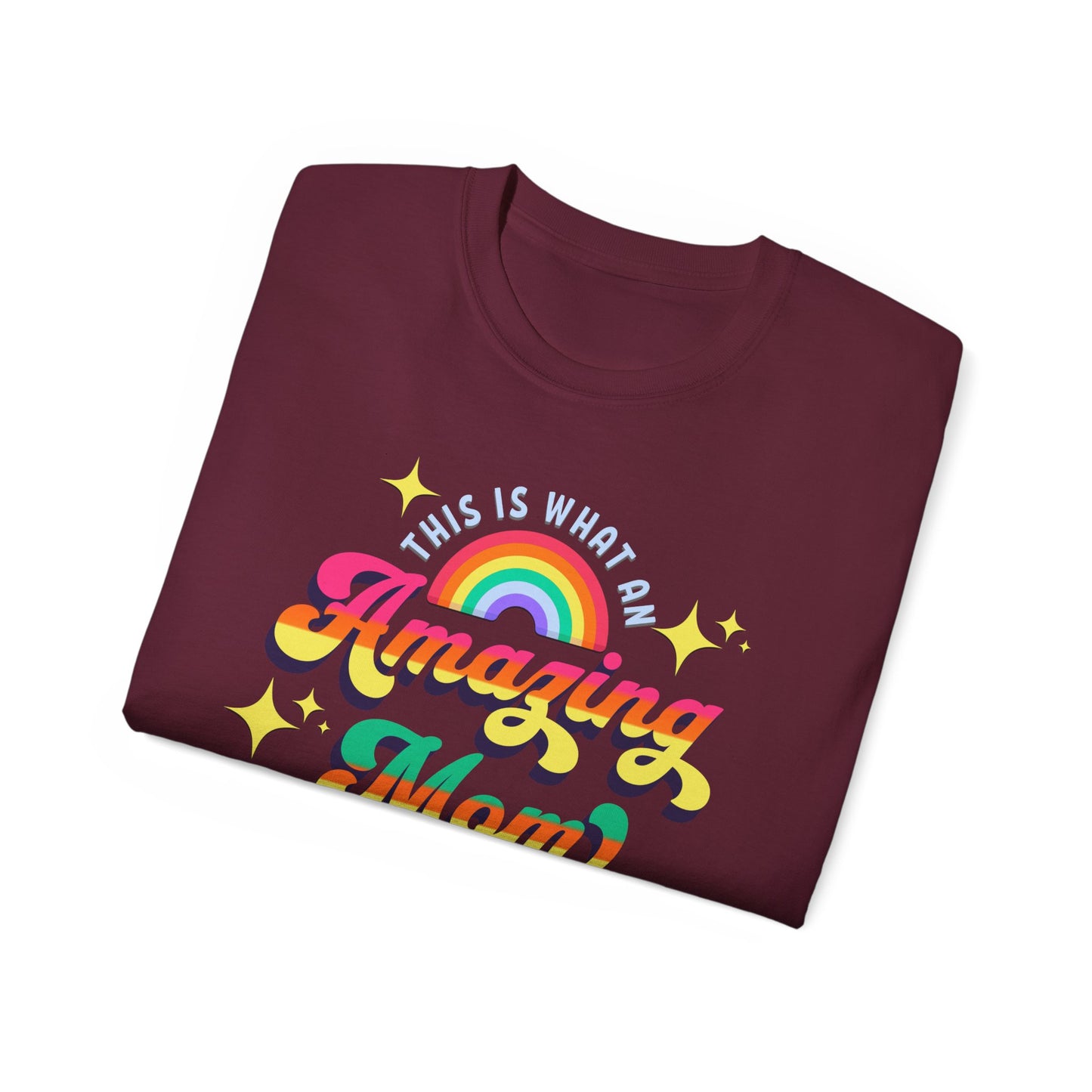 Amazing Mom Ultra Cotton Tee - Perfect Gift for Mother's Day, Mother's Day T-Shirts for Mom's and Grandma's, Cute Mother's Day Gift