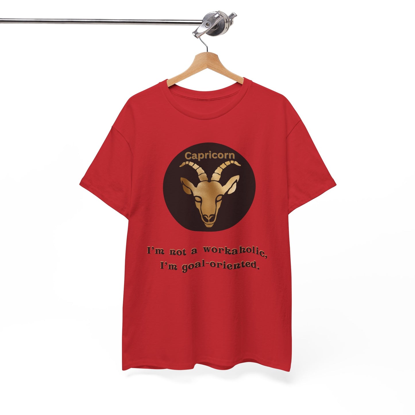 Capricorn T-Shirt, Capricorn Horoscope Gifts, Birth Month Gifts, Zodiac Sign T-Shirt Gifts, Astrology T-Shirt, Unisex Heavy Cotton Tee