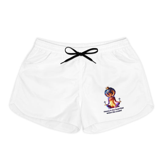 Heavy is the Head, Who Wears the Crown Lightweight Shorts of Strength – Inspired by Perseverance and Determination