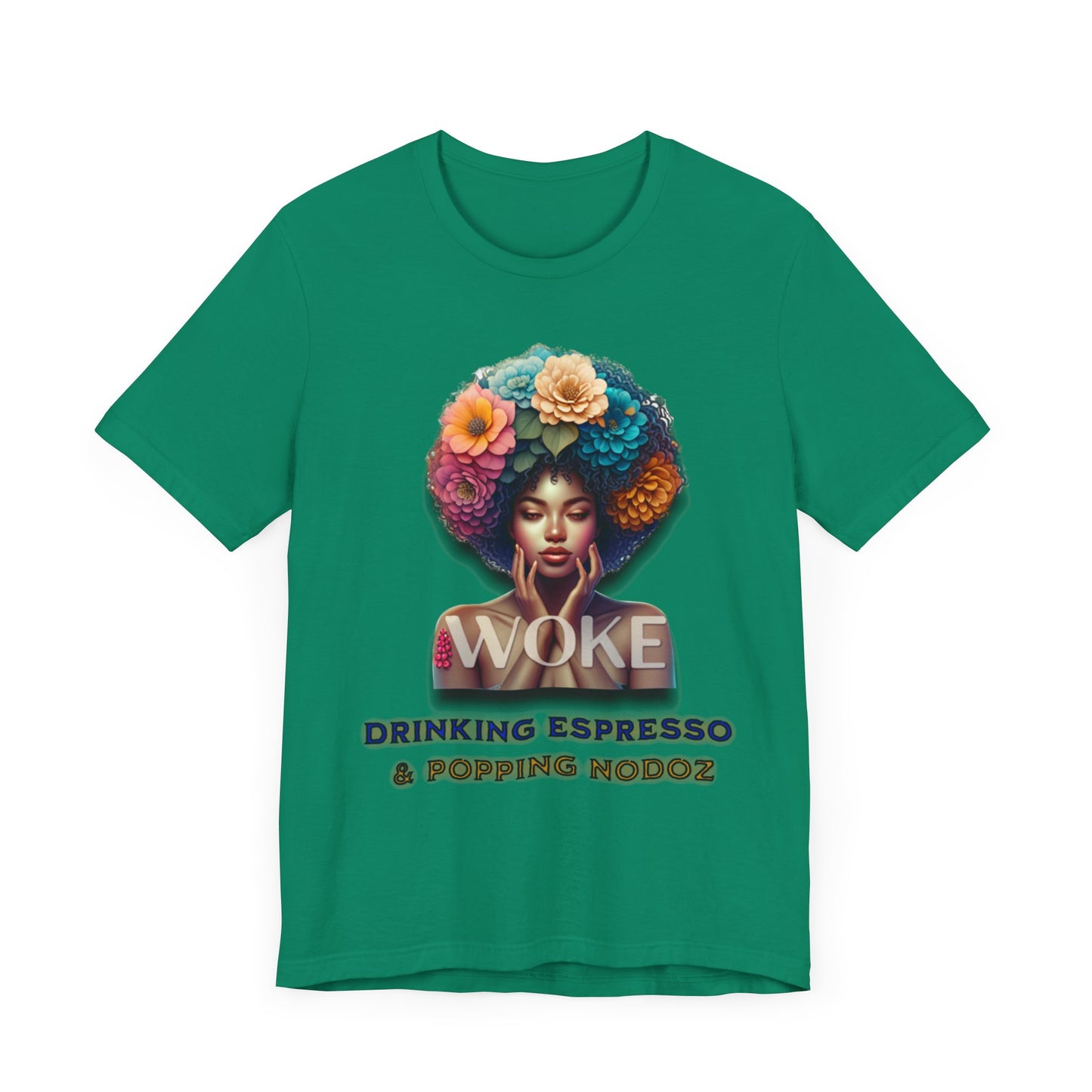 Woke Because We Can't Sleep on our Government, 92% Black Woman's Power Shirt, Melanin Women T-Shirts, Black Girl Magic T-Shirts,
