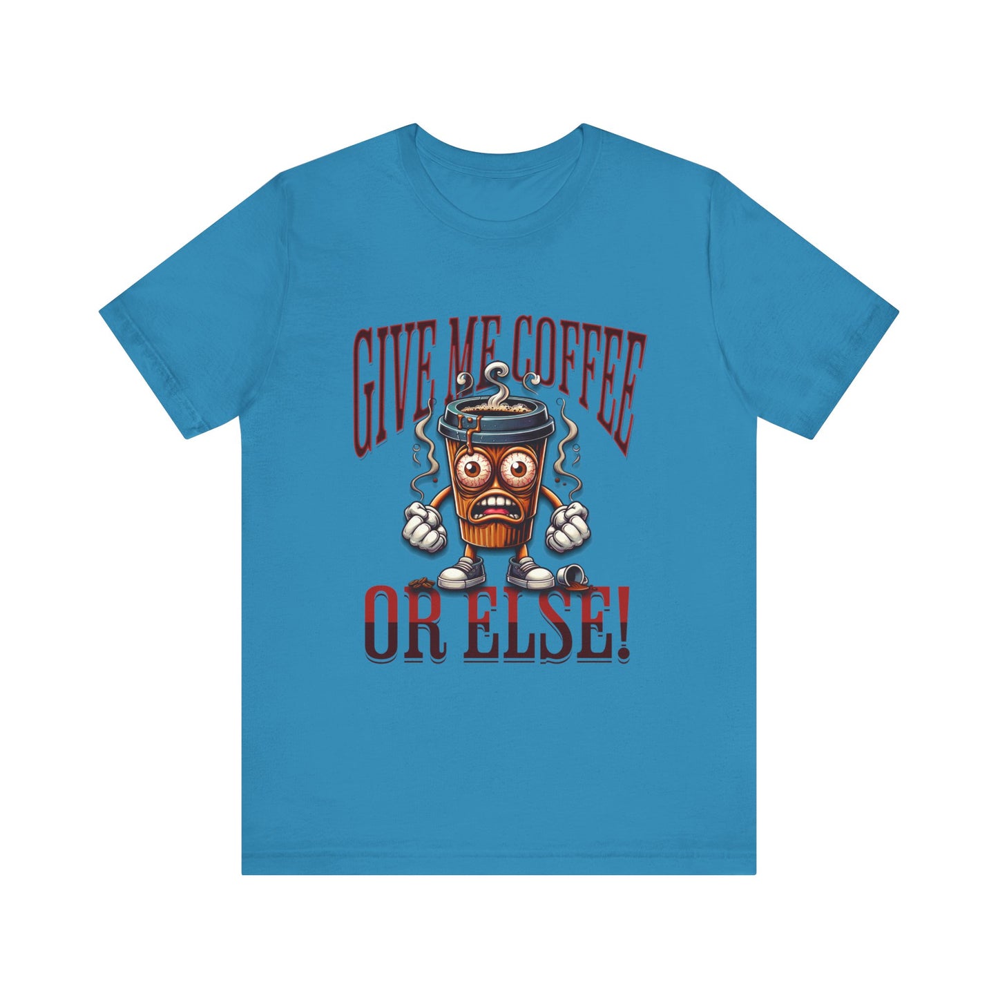 Caffeine Crisis T-Shirts, Unisex Coffee Lover Shirt, Funny Coffee Lover Gift, But First Coffee, Coffee Addict T-Shirt, Coffee Shirt for Men & Women