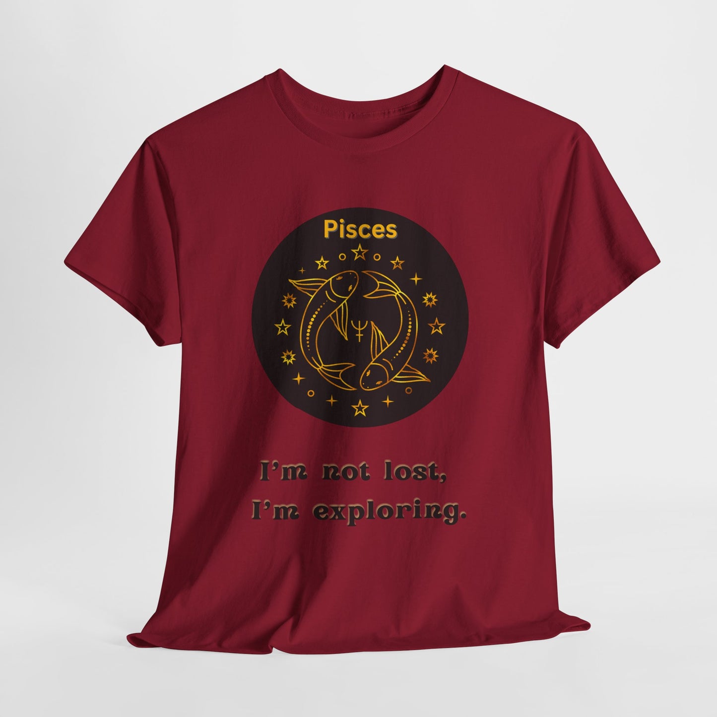 Pisces T-Shirt, Pisces Horoscope Gift, Birth Month Gift, Zodiac Sign T-Shirt Gift, Astrology Pisces T-Shirt, Unisex, Gift for a Pisces Horoscope