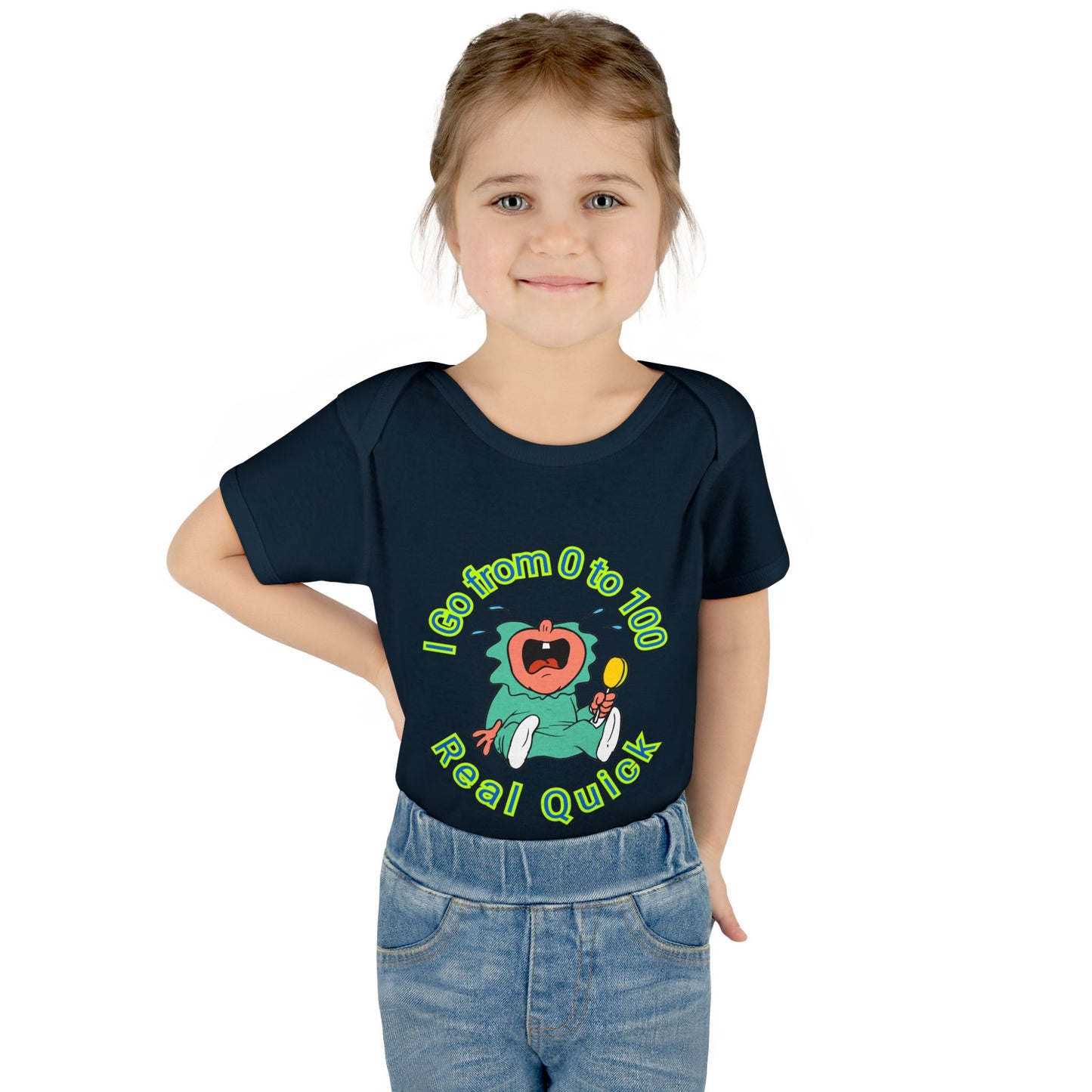 Funny Baby Onesies from 0 to 24 Months, Cute Colorful Baby Onesies for Boy or Girl, From 0 to 100 Real Quick, Newborn Baby Shower Gifts