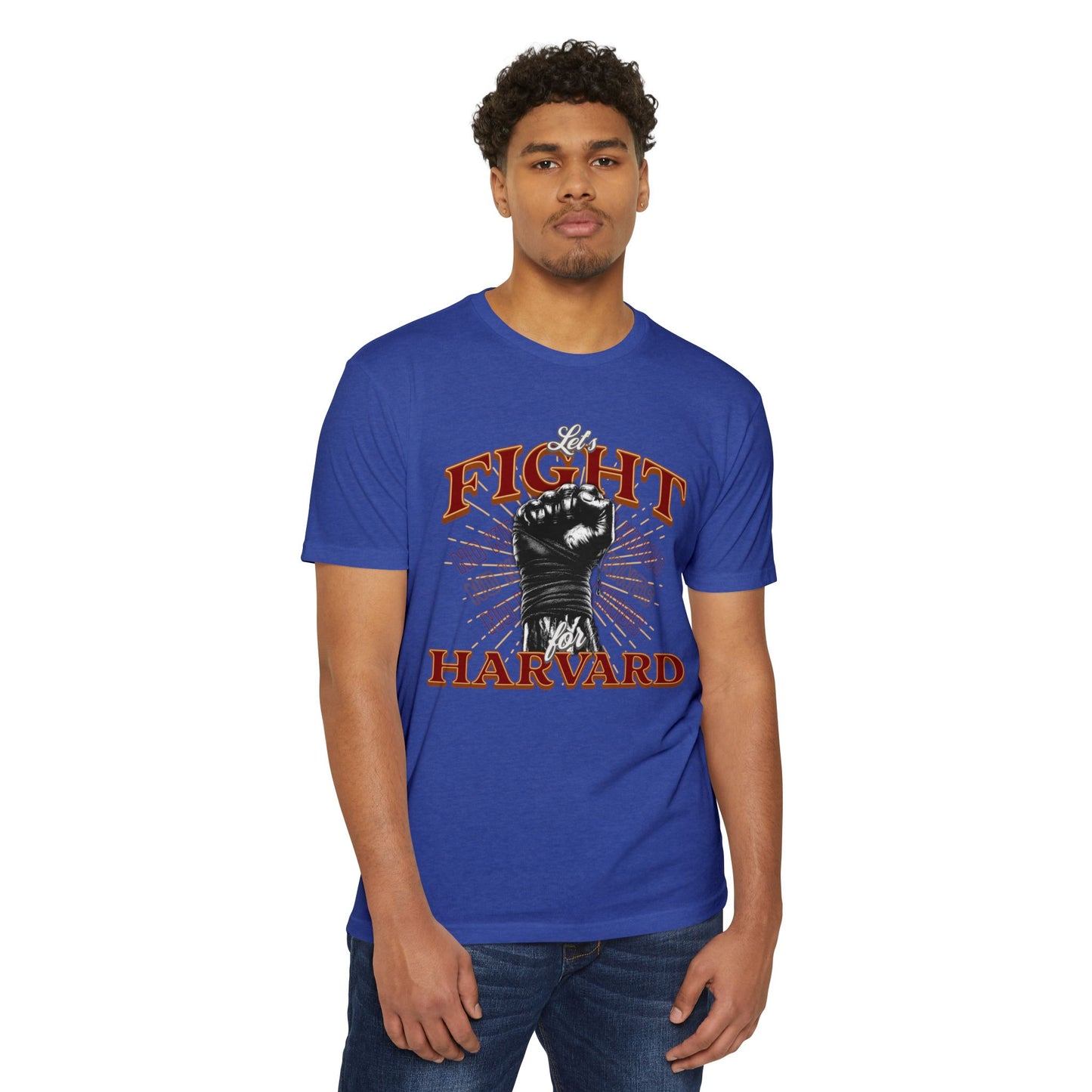 Empowering Fight for Hardvard University T-Shirt | Trump vs. Harvard T-Shirts, Spirit of Democracy, Standing with Hardvard Tee