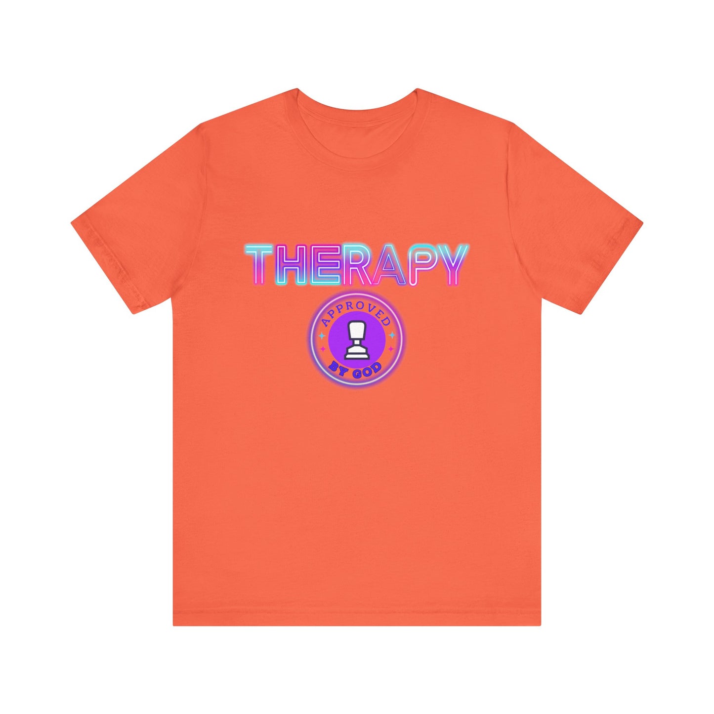 Mental Health Shirts, Mental Health Care Gifts, Inspirational Shirts, Therapy T-shirts, Therapy Works, Motivational T-Shirts, Religious Tees