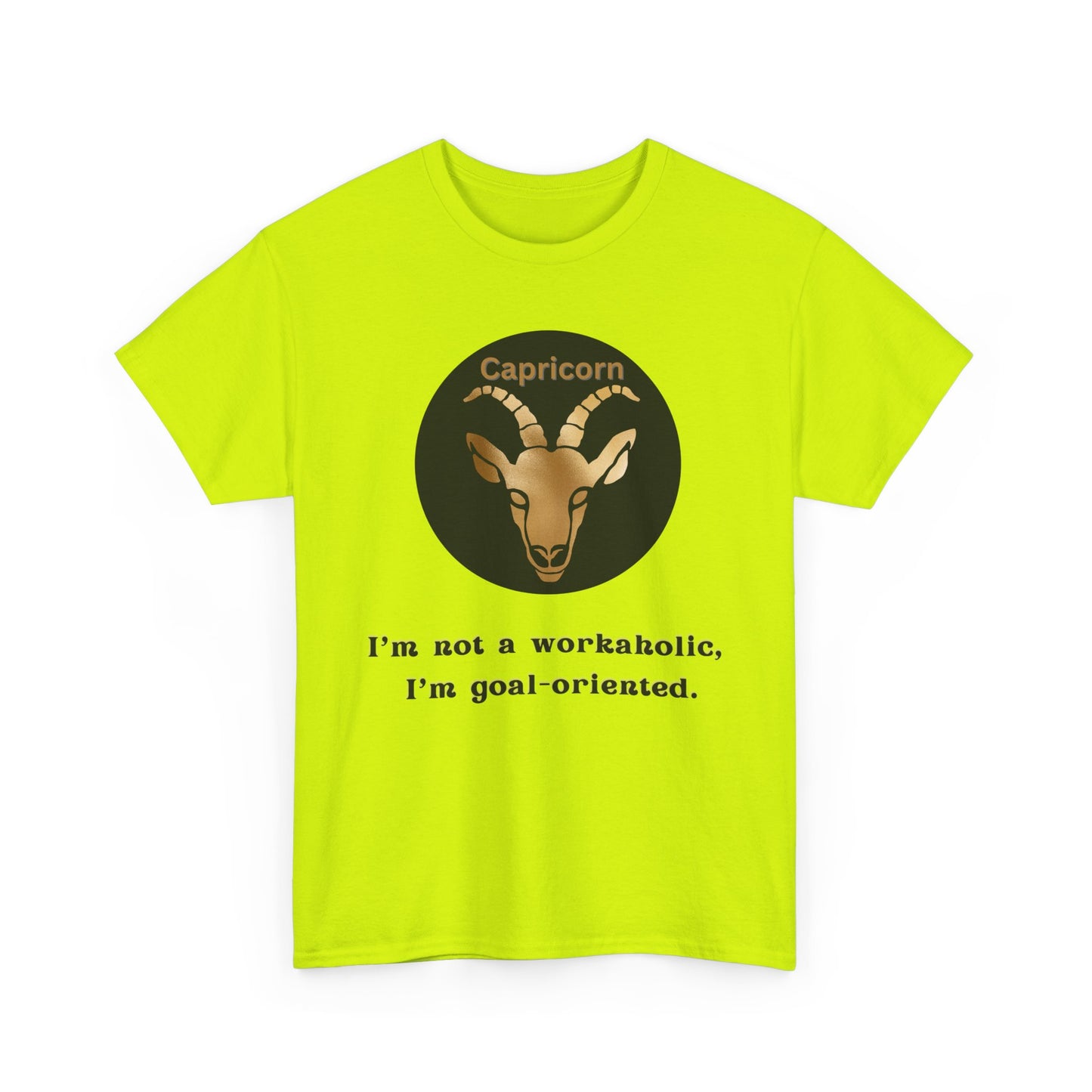 Capricorn T-Shirt, Capricorn Horoscope Gifts, Birth Month Gifts, Zodiac Sign T-Shirt Gifts, Astrology T-Shirt, Unisex Heavy Cotton Tee