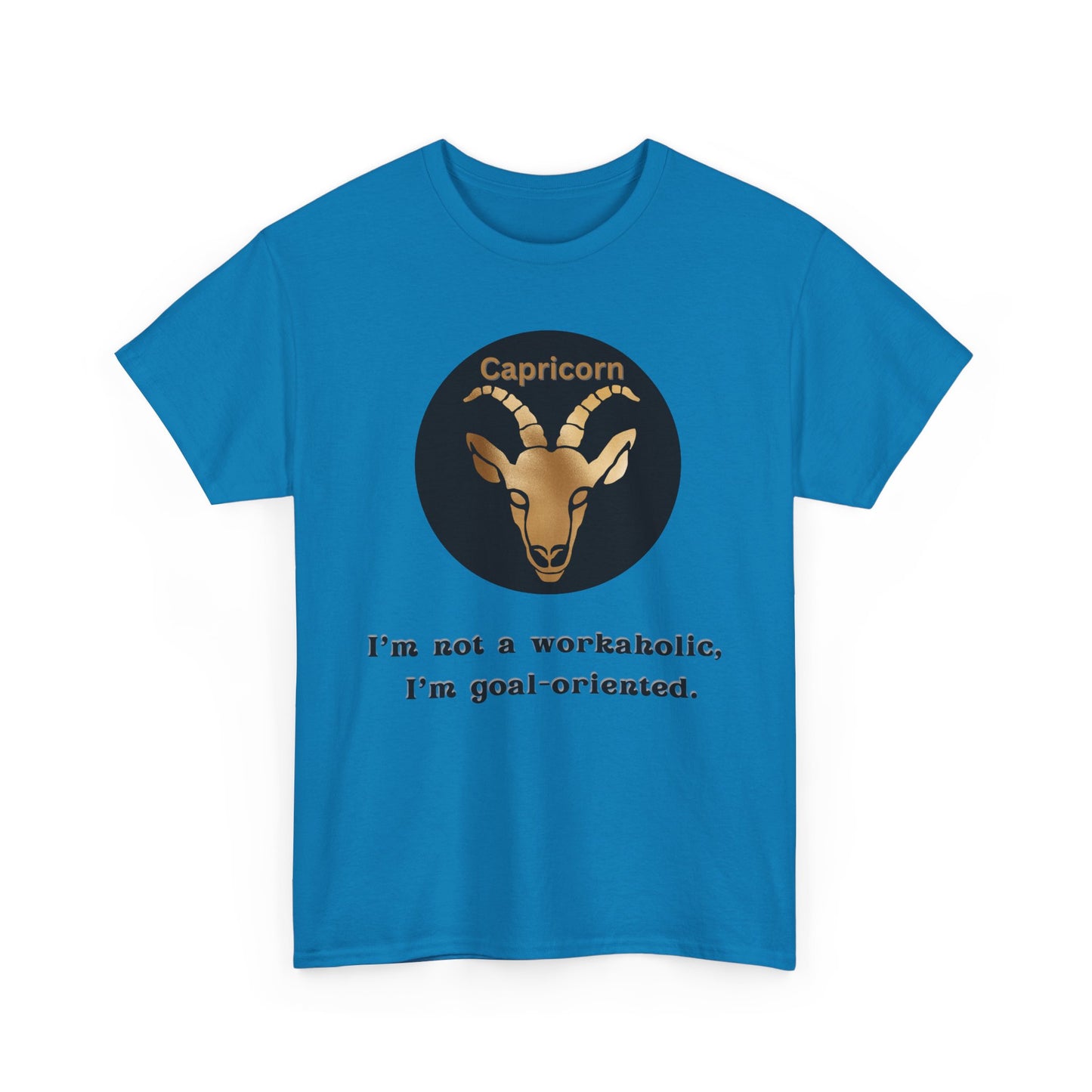 Capricorn T-Shirt, Capricorn Horoscope Gifts, Birth Month Gifts, Zodiac Sign T-Shirt Gifts, Astrology T-Shirt, Unisex Heavy Cotton Tee