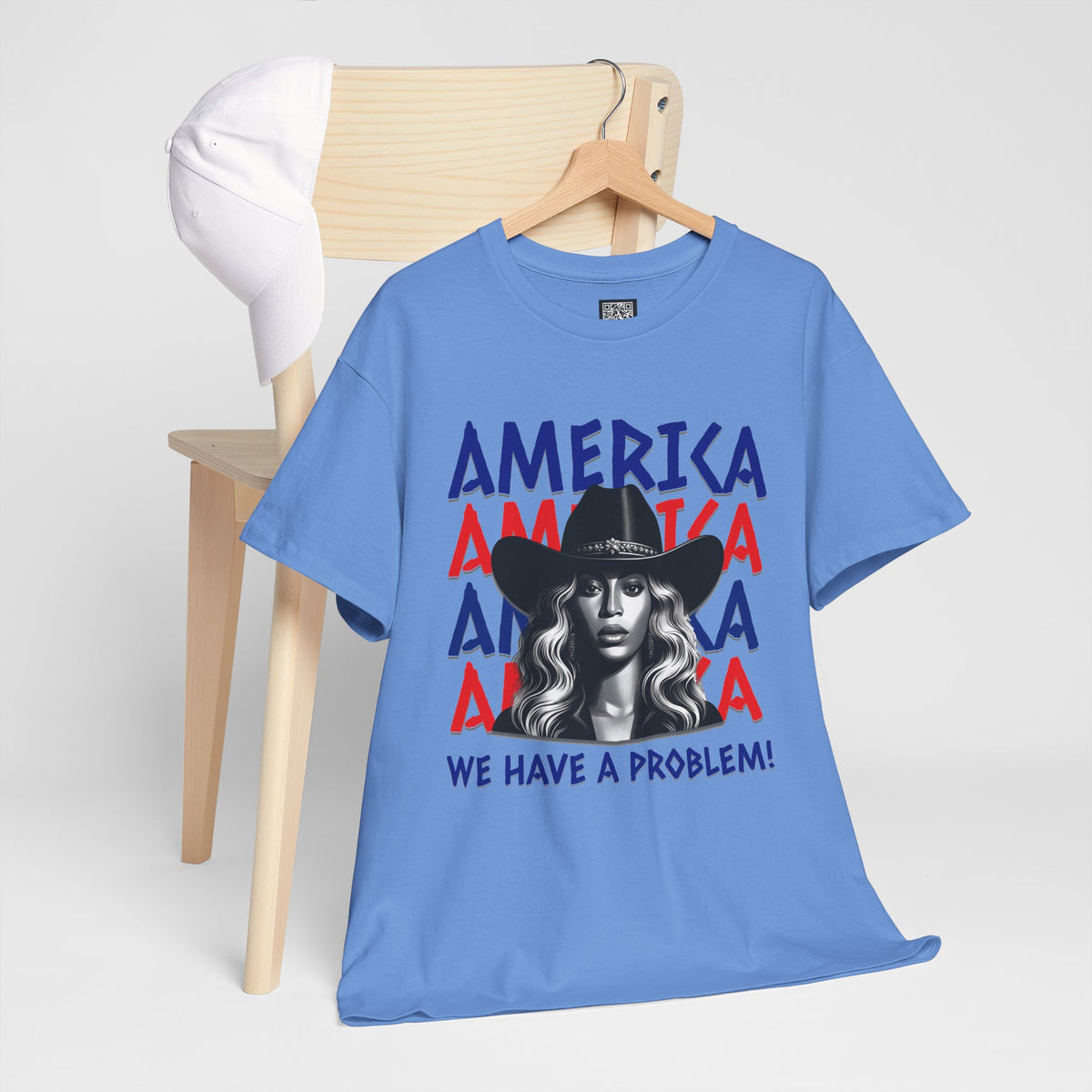Beyoncé America We Have a Problem T-Shirt – Cowboy Carter Fan Tee, Patriotic Concert Shirt, S–5XL