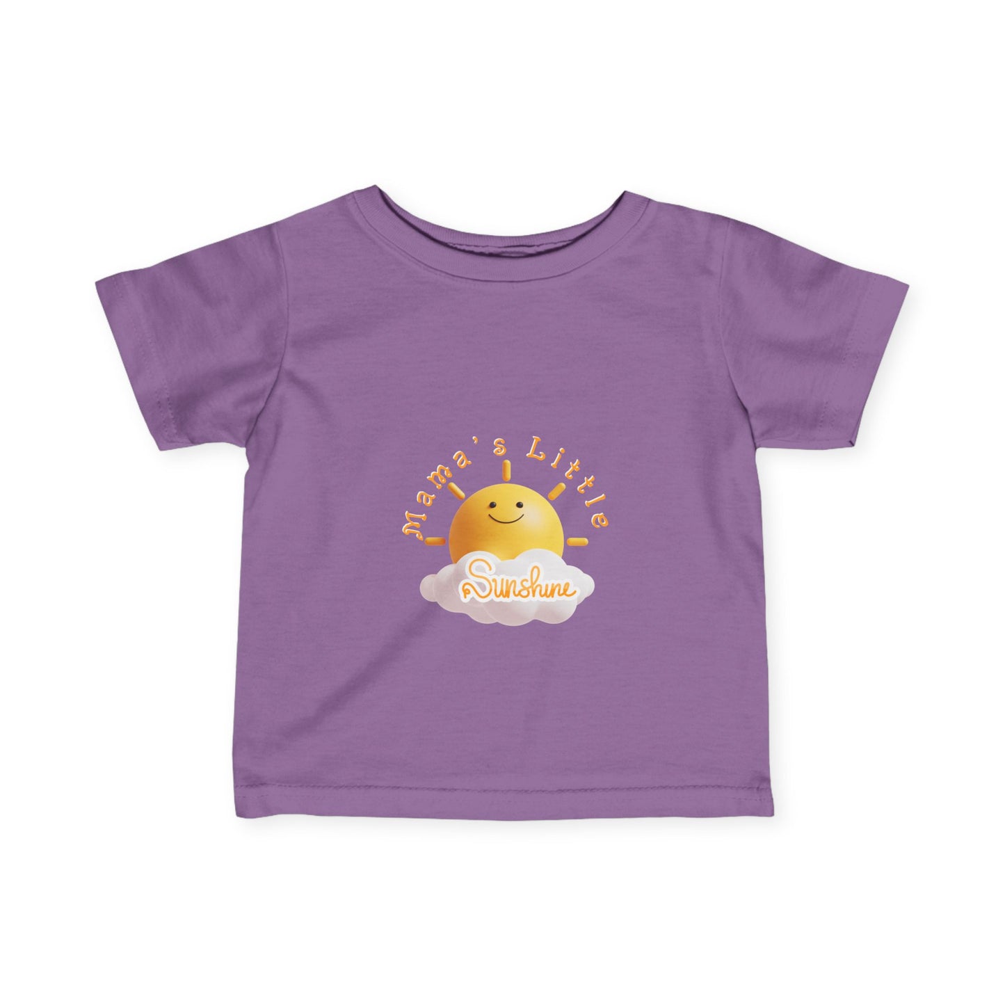 Mama's Little Sunshine Infant Fine Jersey Tee, Perfect Baby Shower Gift for Boy or Girl, 6-24 Mo. Toddler T-Shirt Gifts, T-Shirts for Toddler Boy and Girls