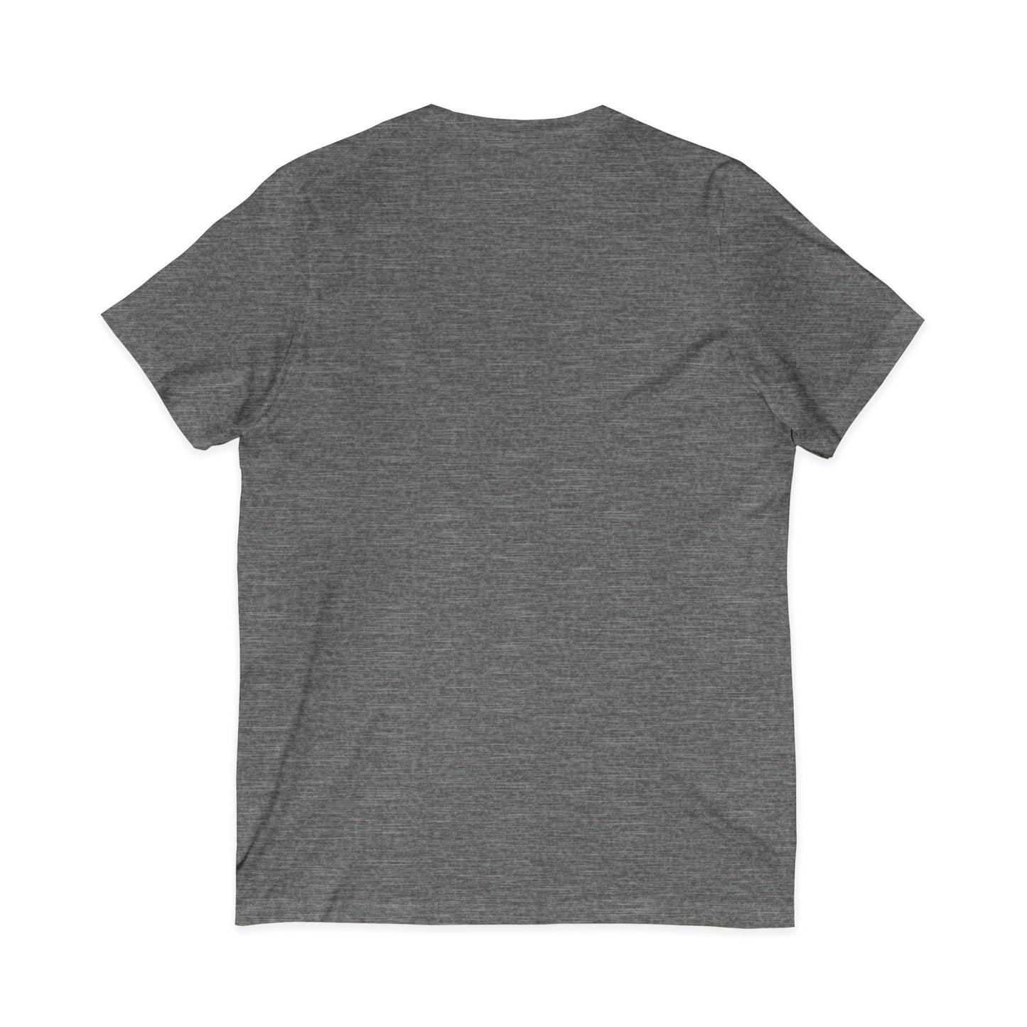 Personalized Dog on Scooter V-Neck Tee - "Off to Praise the Lord"