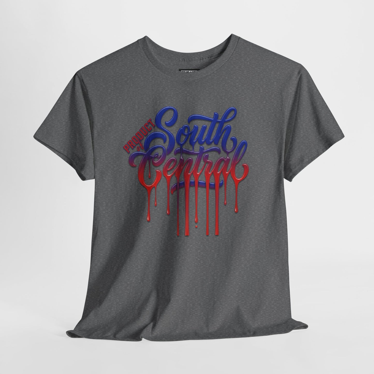 South Central Drip T-Shirt — Retro Los Angeles Script Graffiti Tee