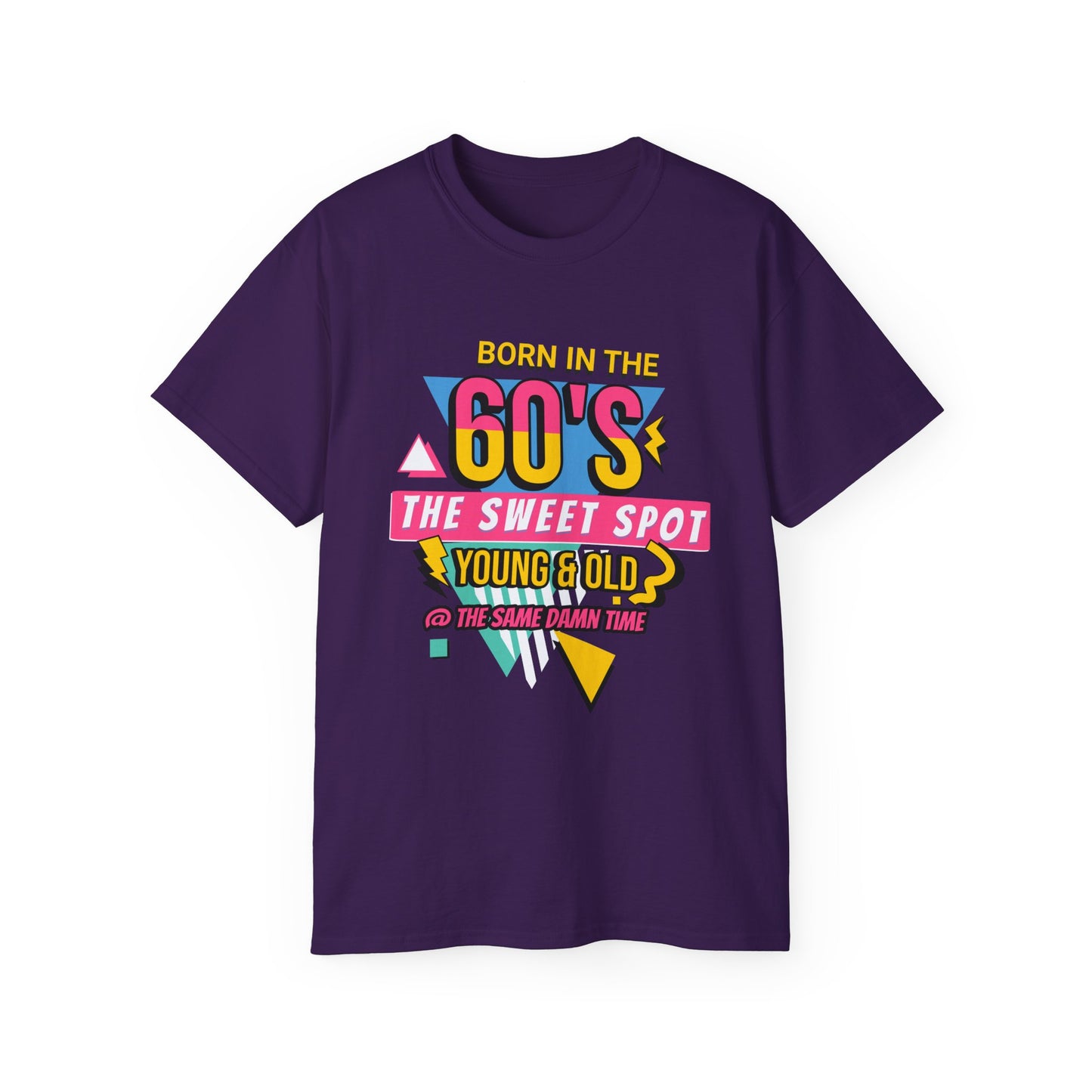 Retro 60s Birthday Tee, Fun Gift for 60th Birthday Celebration, Vintage Style Unisex Cotton T-shirt, Perfect for Nostalgia Lovers, [...]