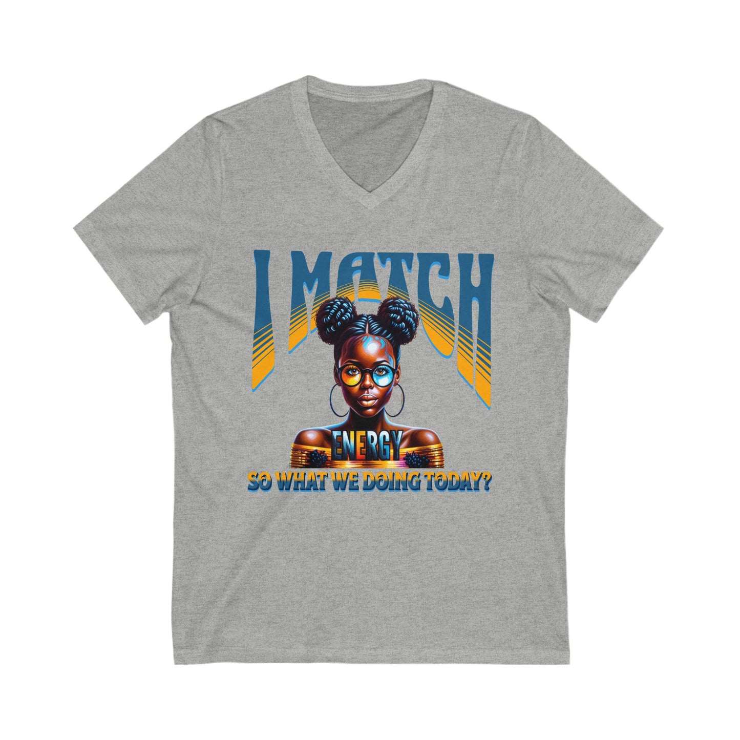 I Match Energy T-Shirt, Trendy Empowerment Design Shirt, Matching Energy T-Shirt Vibes, Reciprocal Energy T-Shirt, Black Girl Magic T-Shirts