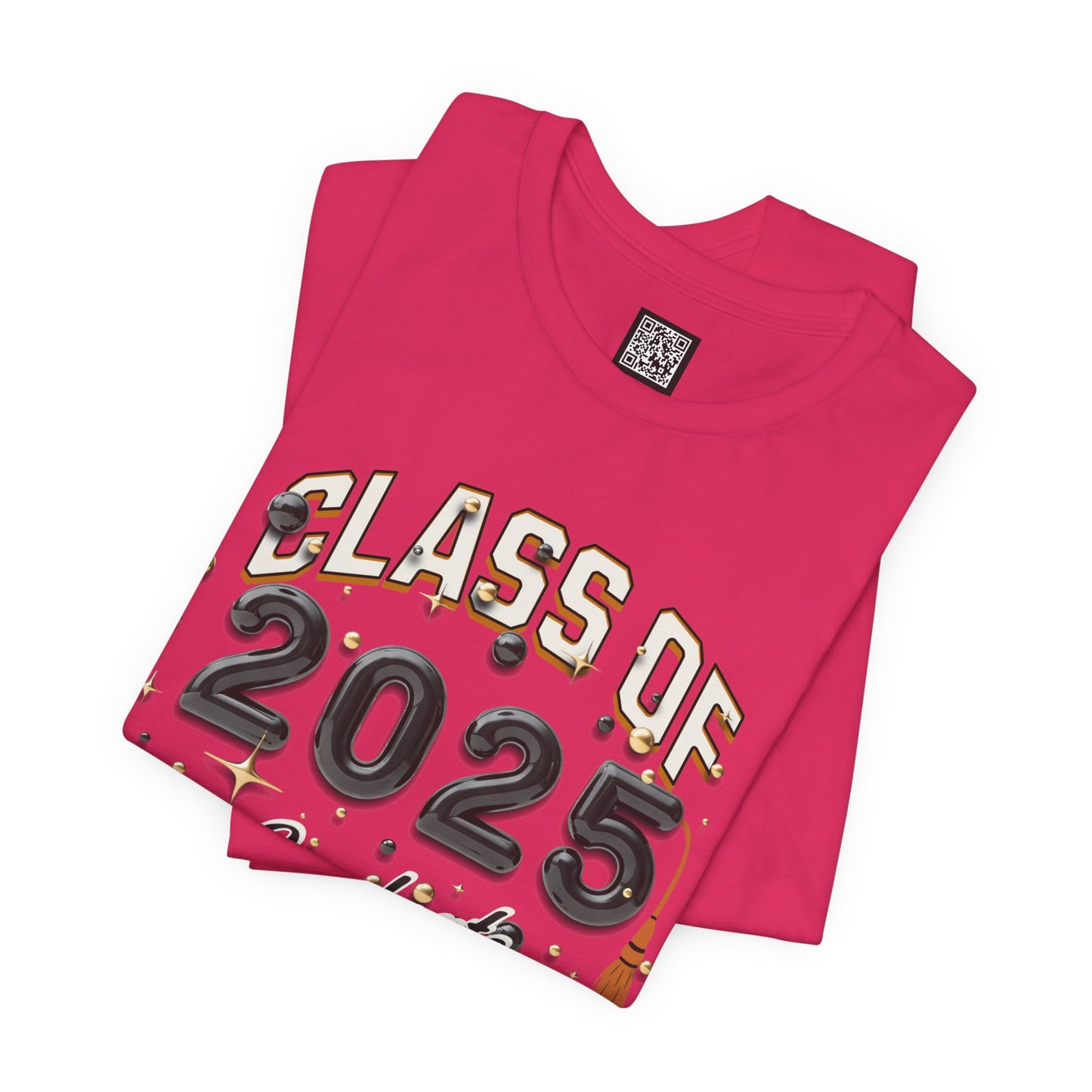 2025 Graduate Unisex Jersey Tee, Class of 2025 Graduation Shirt, Graduation Pride for 2025T-Shirts, The World is Mine Tees