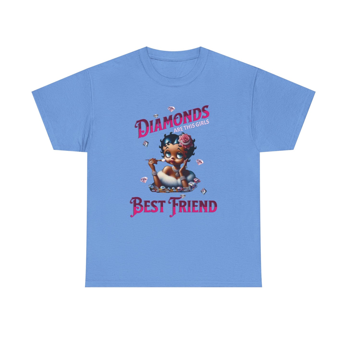 Diamonds Are This Girl's Best Friend, Marilyn Monroe Quote Shirt, Best Friend Tees, Betty Boop I Love Diamonds T-Shirts,