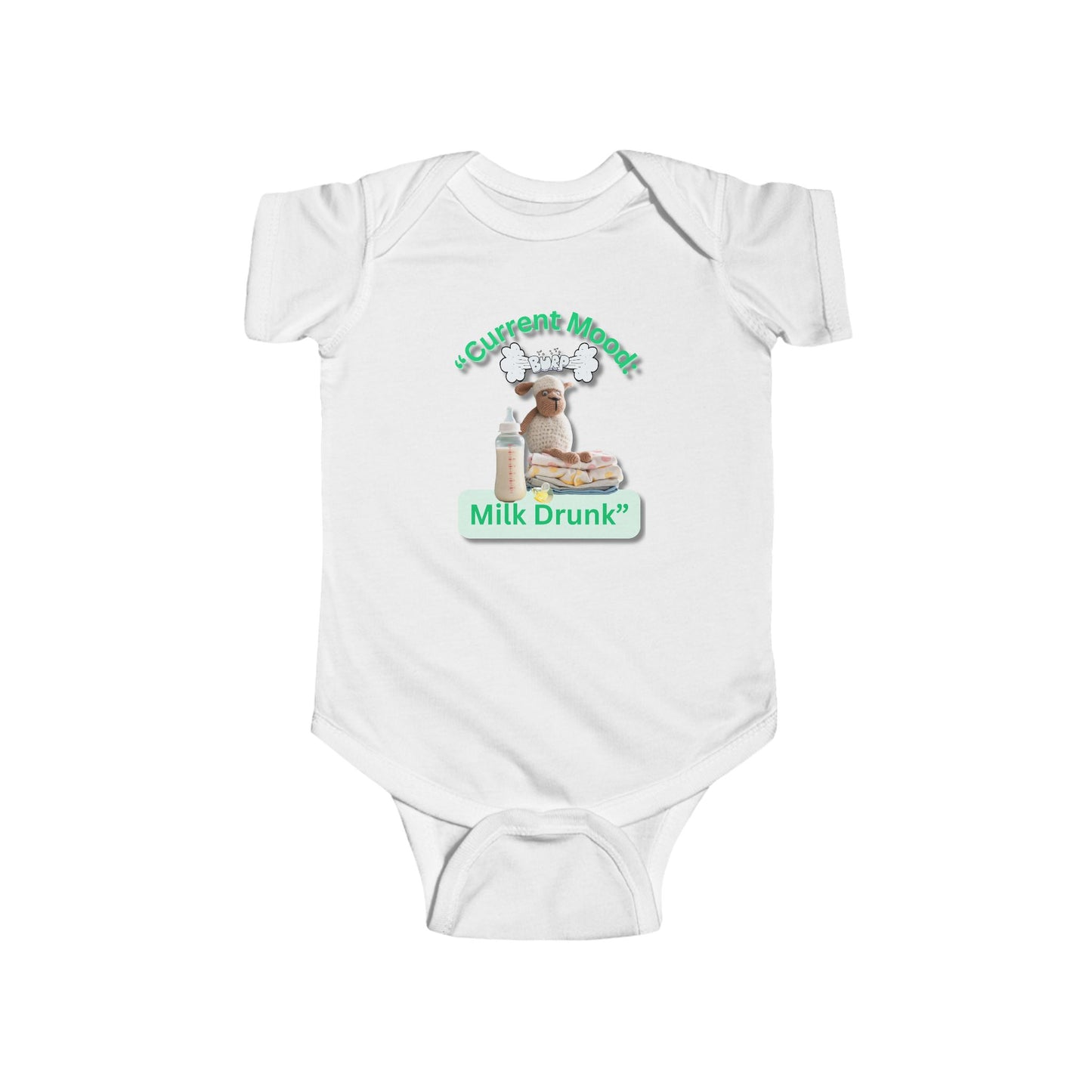 Funny Baby Onesies from 0 to 24 Months, Cute Colorful Baby Onesies for Boy or Girl, Milk Drunk Baby Onesies, Newborn Baby Shower Gifts