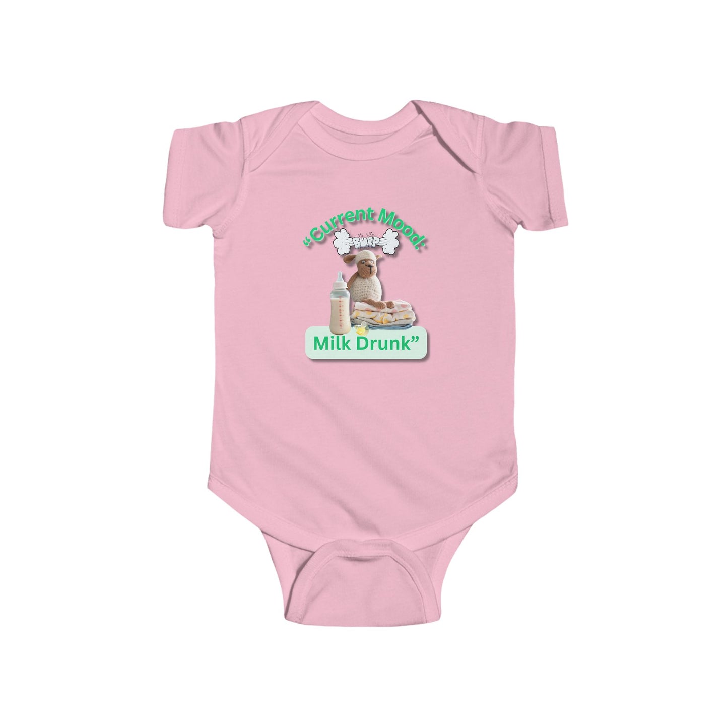 Funny Baby Onesies from 0 to 24 Months, Cute Colorful Baby Onesies for Boy or Girl, Milk Drunk Baby Onesies, Newborn Baby Shower Gifts