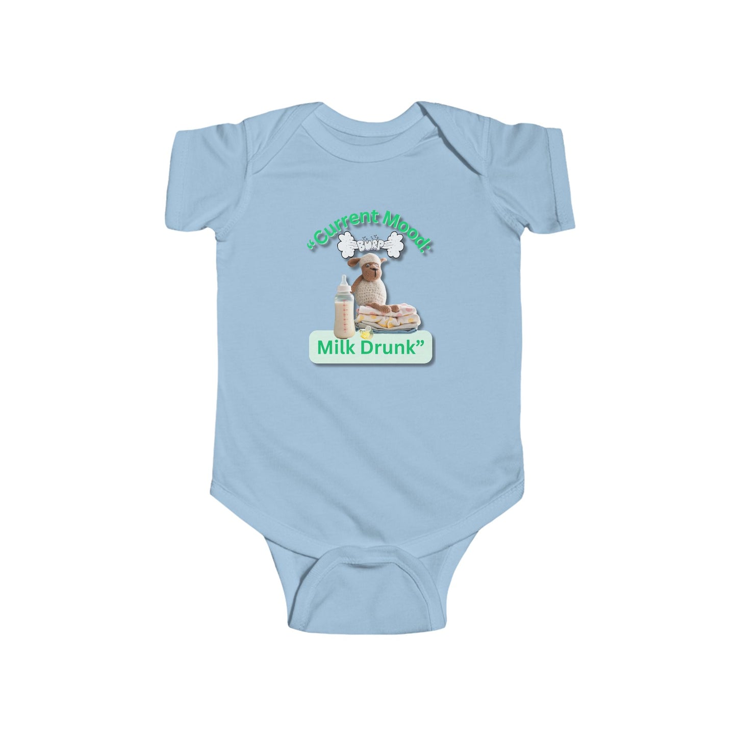 Funny Baby Onesies from 0 to 24 Months, Cute Colorful Baby Onesies for Boy or Girl, Milk Drunk Baby Onesies, Newborn Baby Shower Gifts