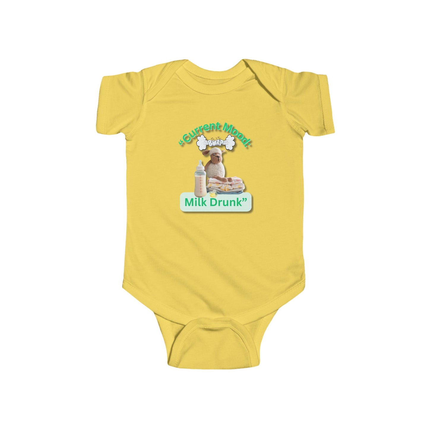 Funny Baby Onesies from 0 to 24 Months, Cute Colorful Baby Onesies for Boy or Girl, Milk Drunk Baby Onesies, Newborn Baby Shower Gifts