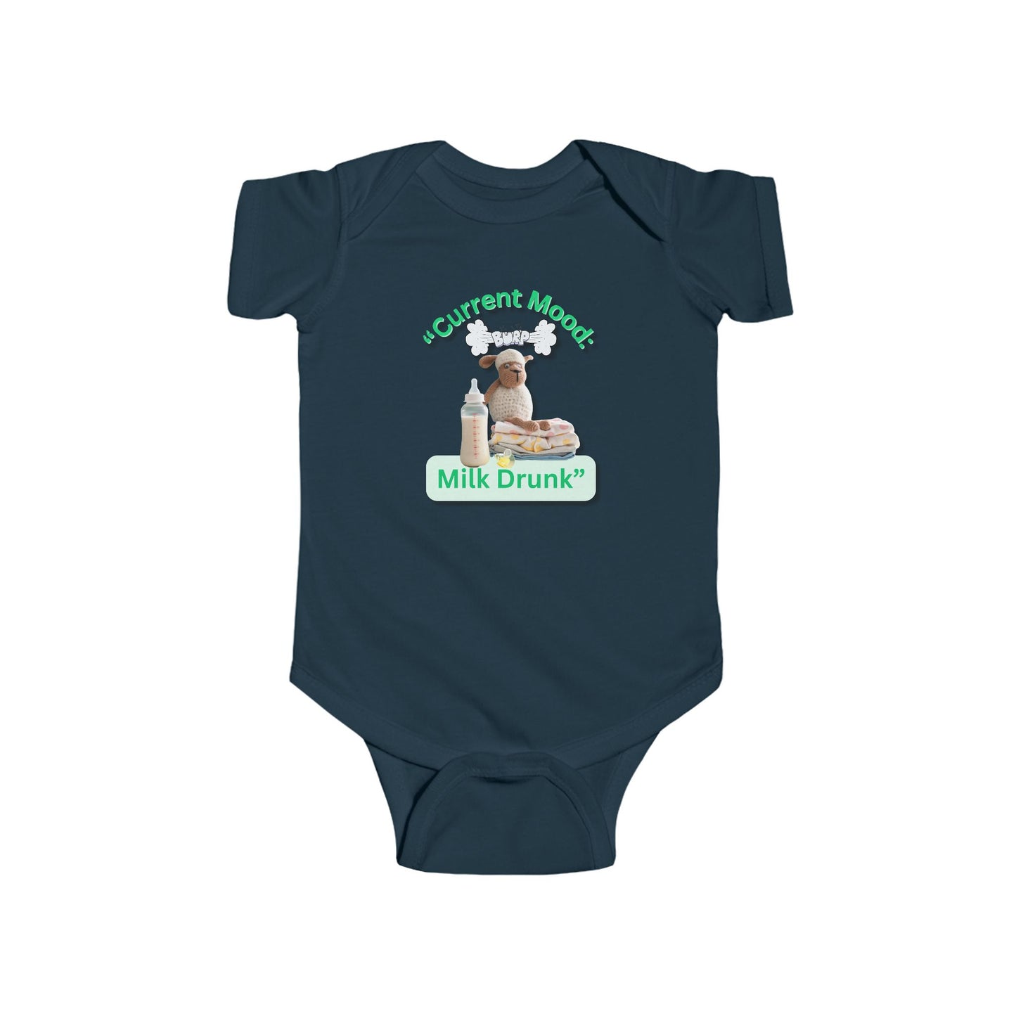Funny Baby Onesies from 0 to 24 Months, Cute Colorful Baby Onesies for Boy or Girl, Milk Drunk Baby Onesies, Newborn Baby Shower Gifts