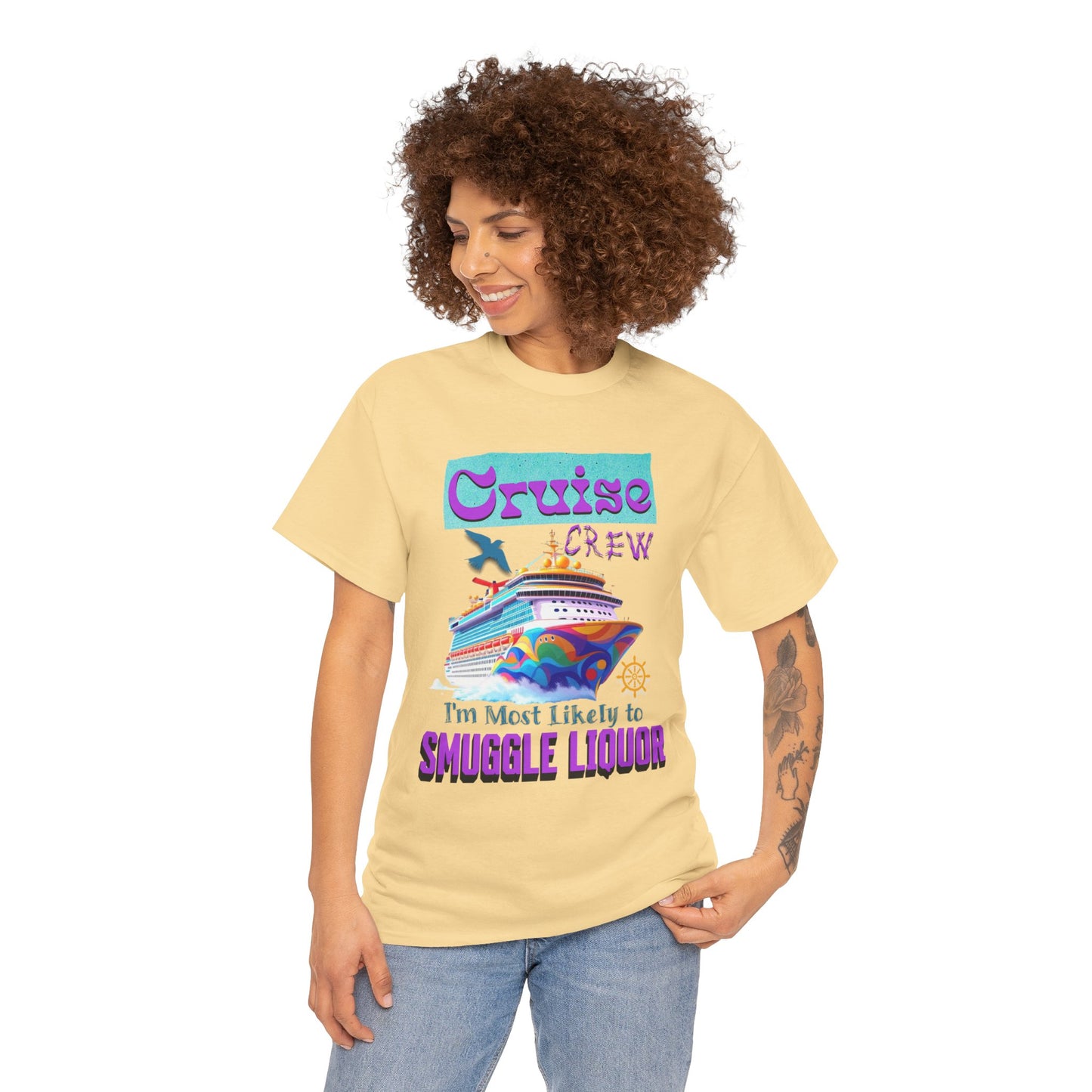 Cruise Crew Tee - Fun Cruise Vacation Shirt, Unisex Cotton T-Shirt, Summer Holiday Apparel, Perfect Gift for Cruise Travelers, Cruise Enthusiasts