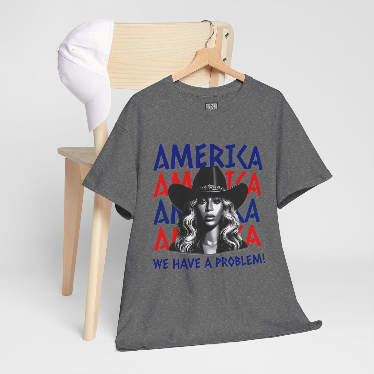 Beyoncé America We Have a Problem T-Shirt – Cowboy Carter Fan Tee, Patriotic Concert Shirt, S–5XL