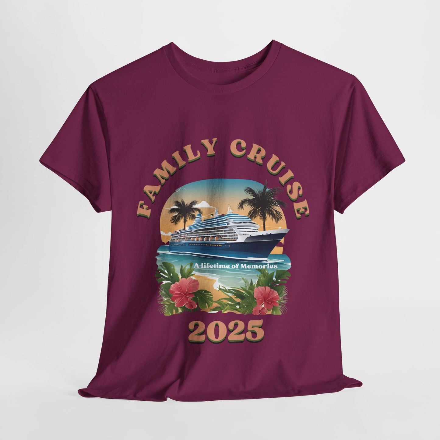 Personalized Cruise Shirt 2025, Cruise Ship T-Shirt, 2025 Cruise T-Shirt, Bon-Voyage Cruise T-shirt, Matching Cruise Vacation Shirt for 2025