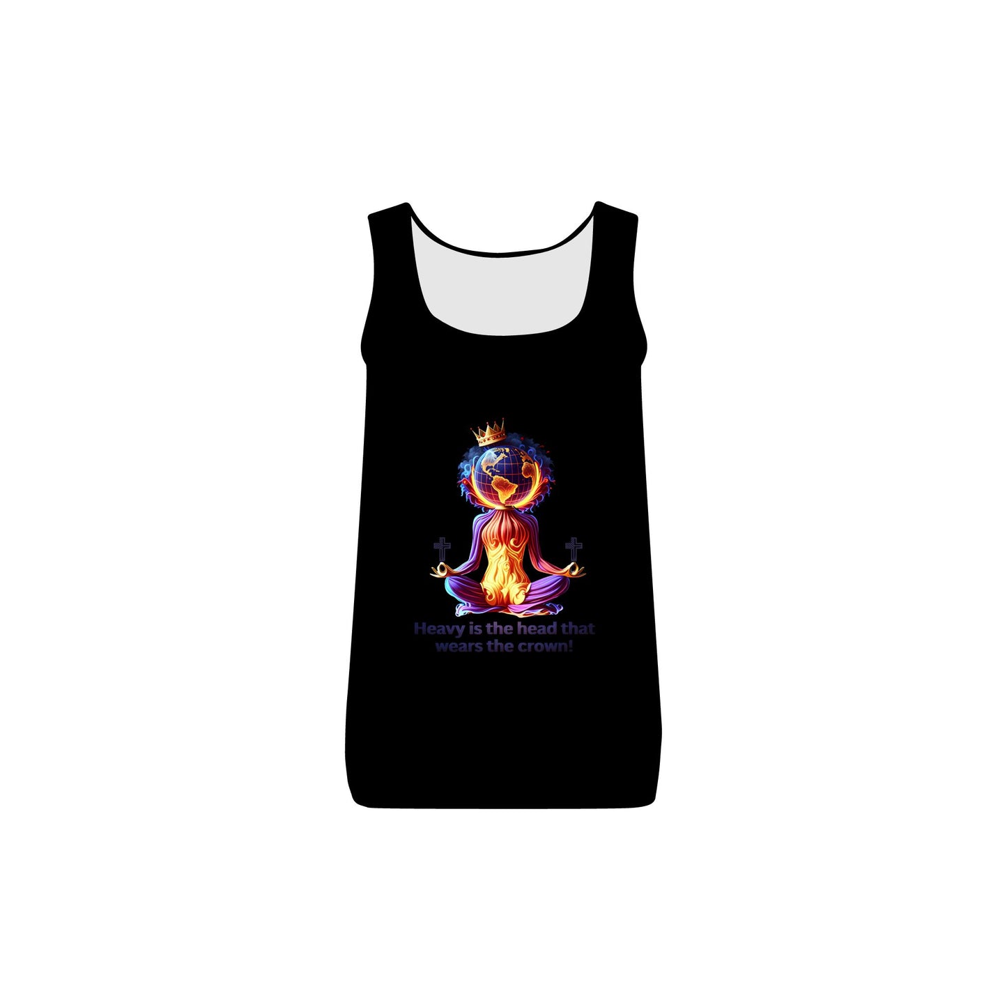"Heavy is the Head" Women's Baby Rib Tank, Women's Inspirational Tank Top, Women Empowerment Tees, Gift for a Women