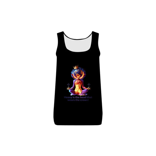 "Heavy is the Head" Women's Baby Rib Tank, Women's Inspirational Tank Top, Women Empowerment Tees, Gift for a Women